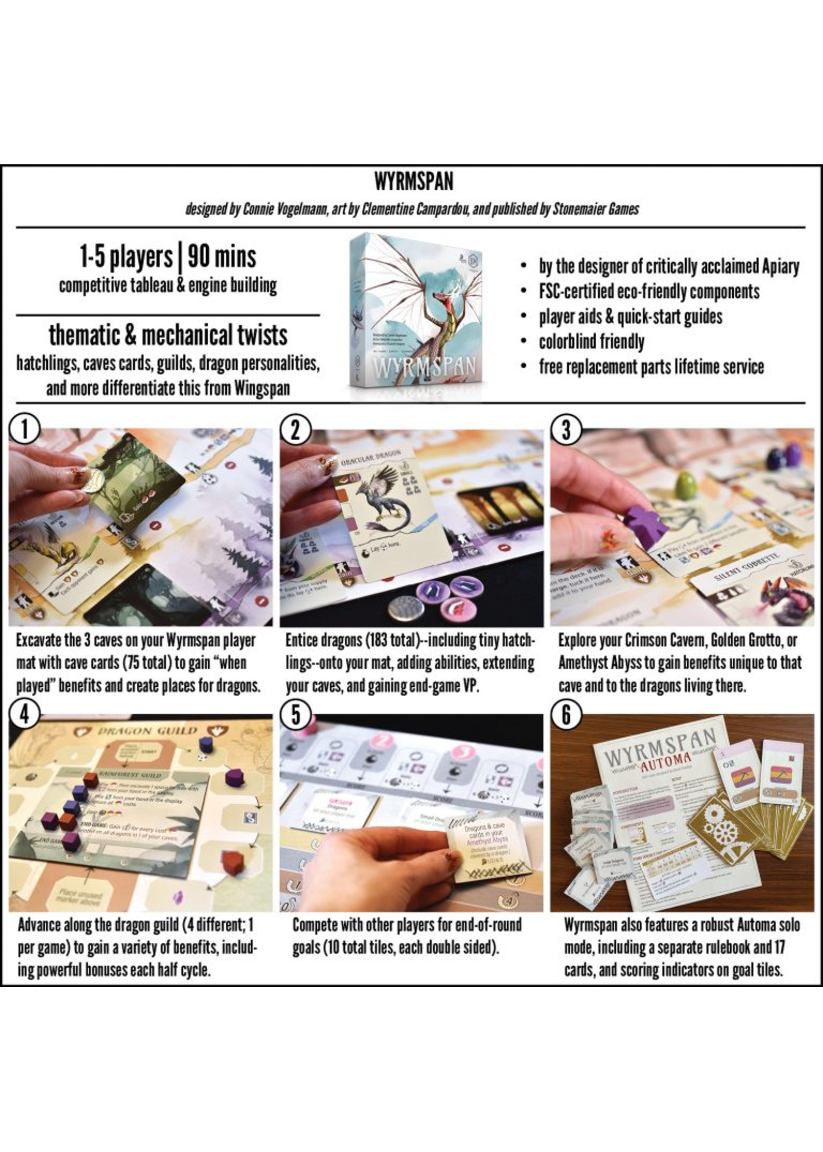 WYRMSPAN BOARD GAME