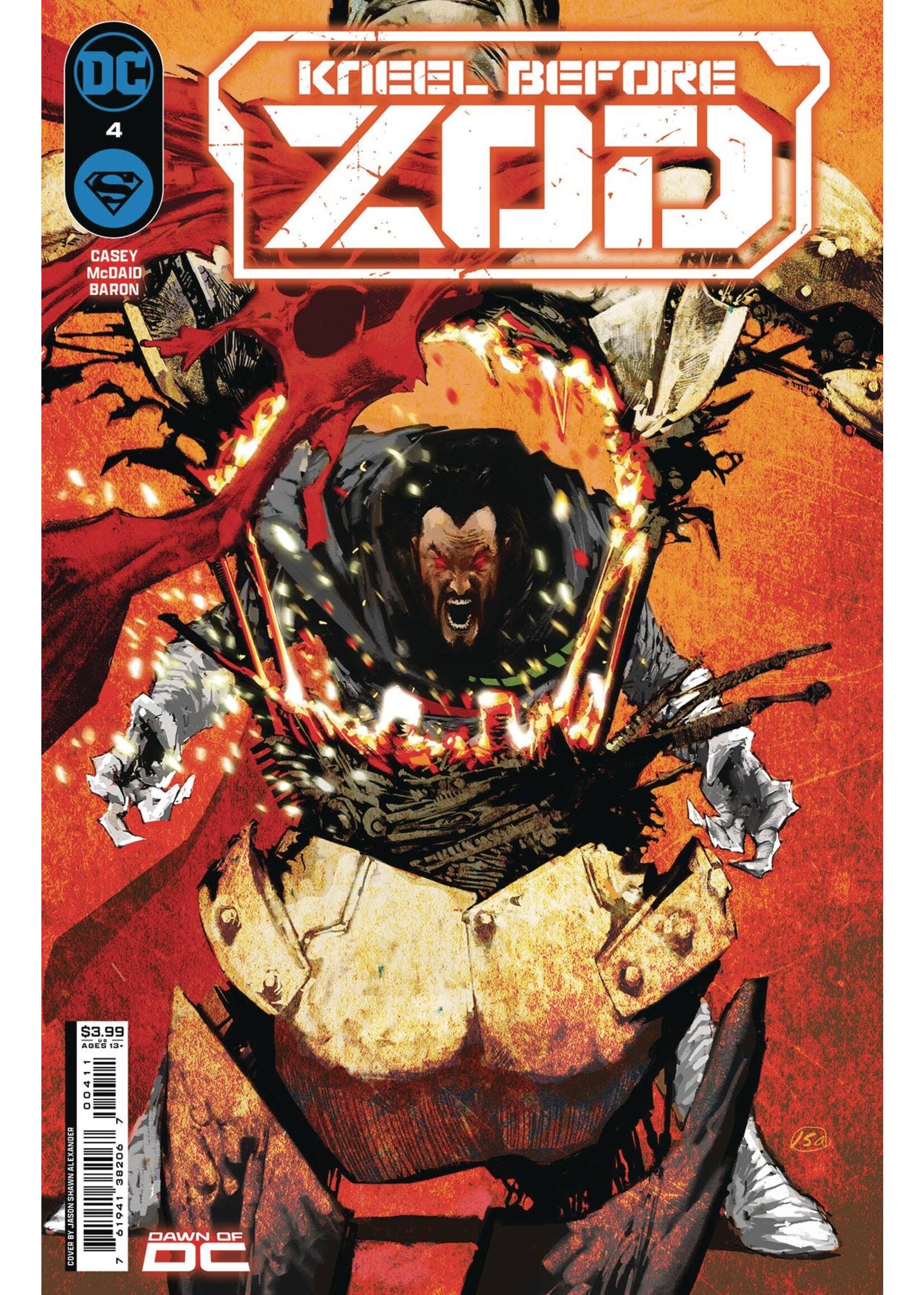 DC COMICS KNEEL BEFORE ZOD (2024) #4