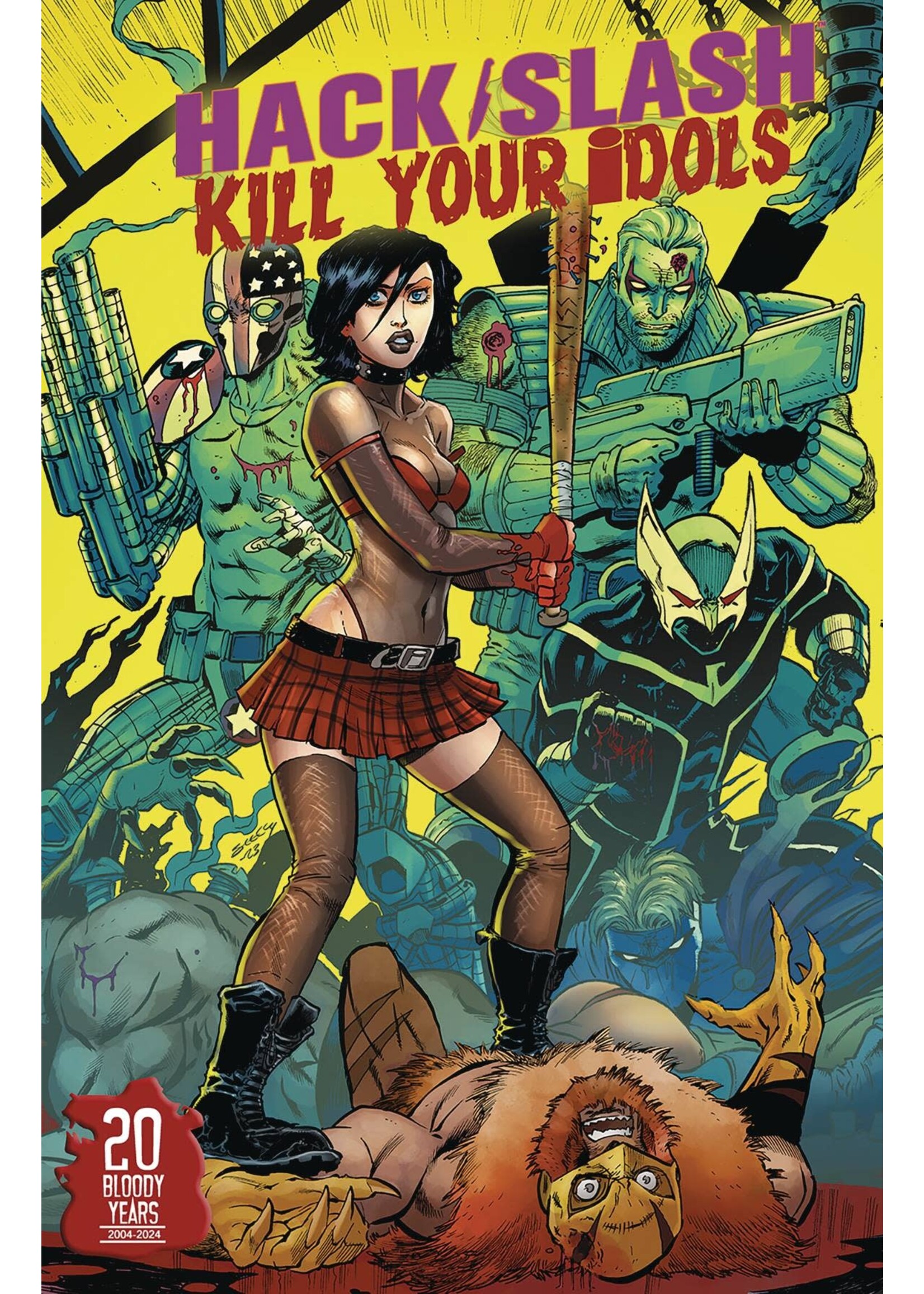 . HACK SLASH KILL YOUR IDOLS (ONE-SHOT) CVR A SEELEY (MR)