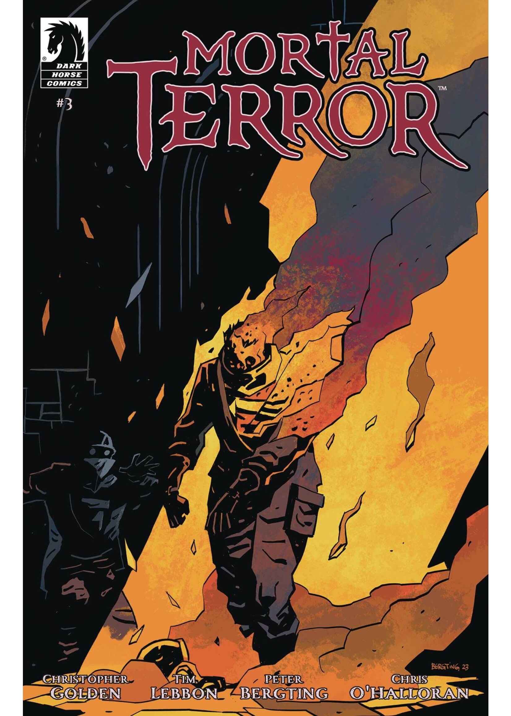 DARK HORSE MORTAL TERROR #3 CVR A BERGTING