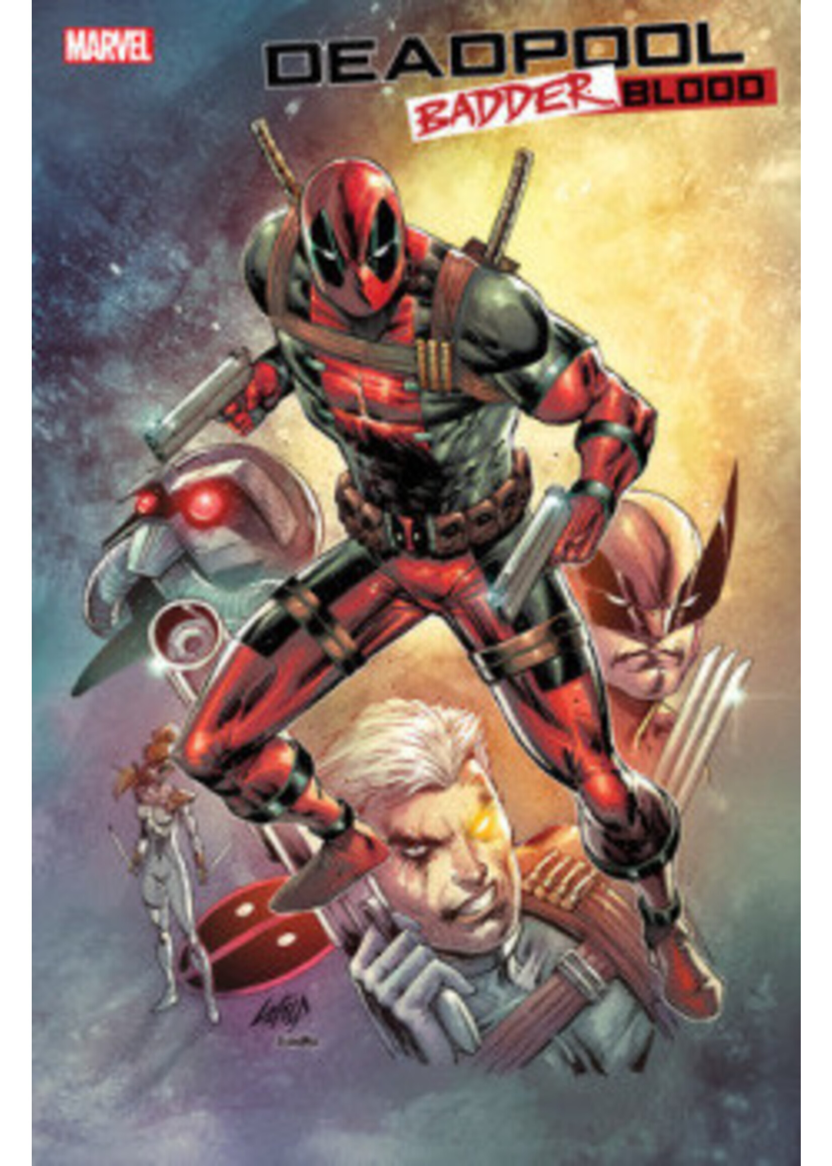 . DEADPOOL BADDER BLOOD complete 5 issue series