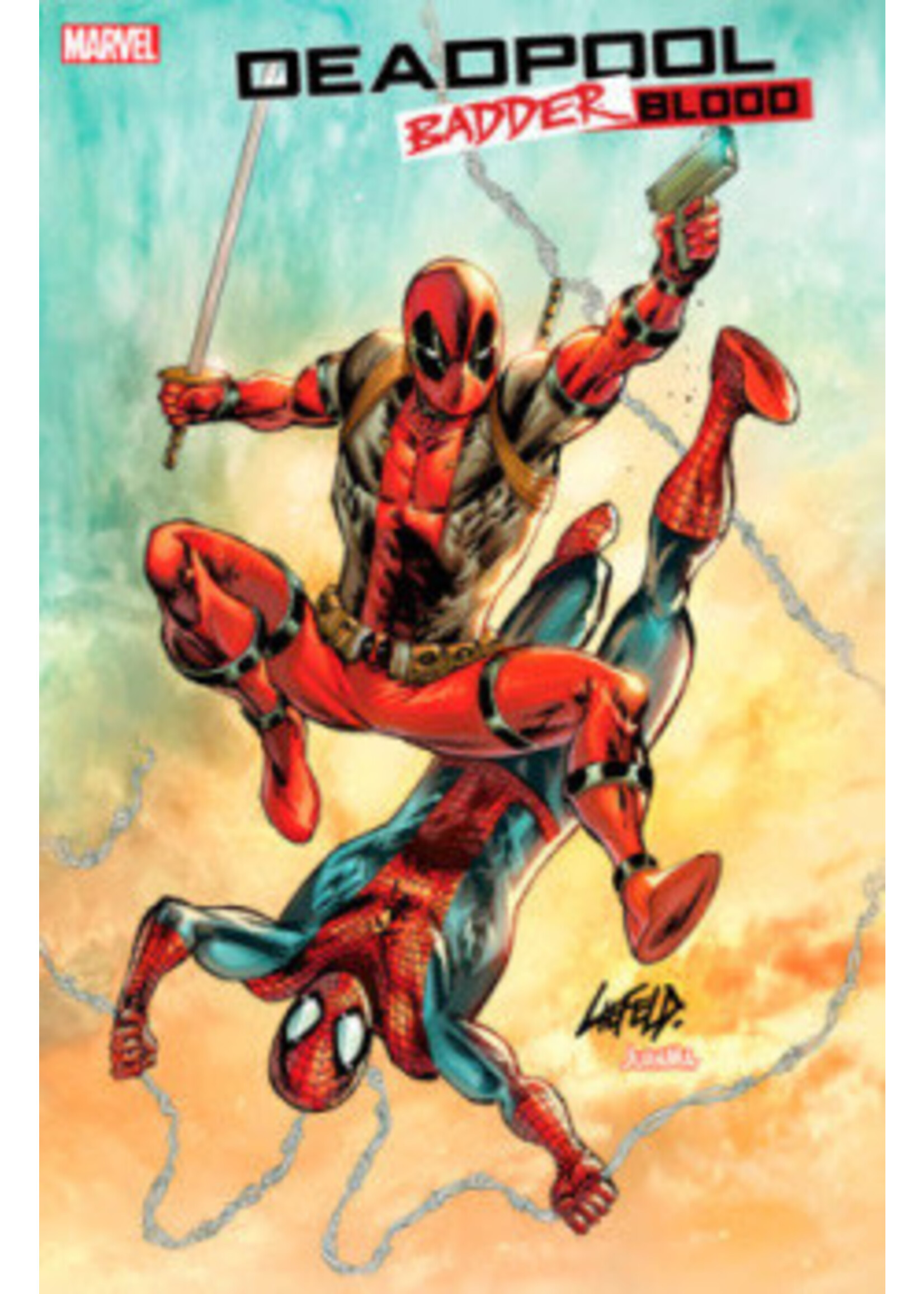 . DEADPOOL BADDER BLOOD complete 5 issue series