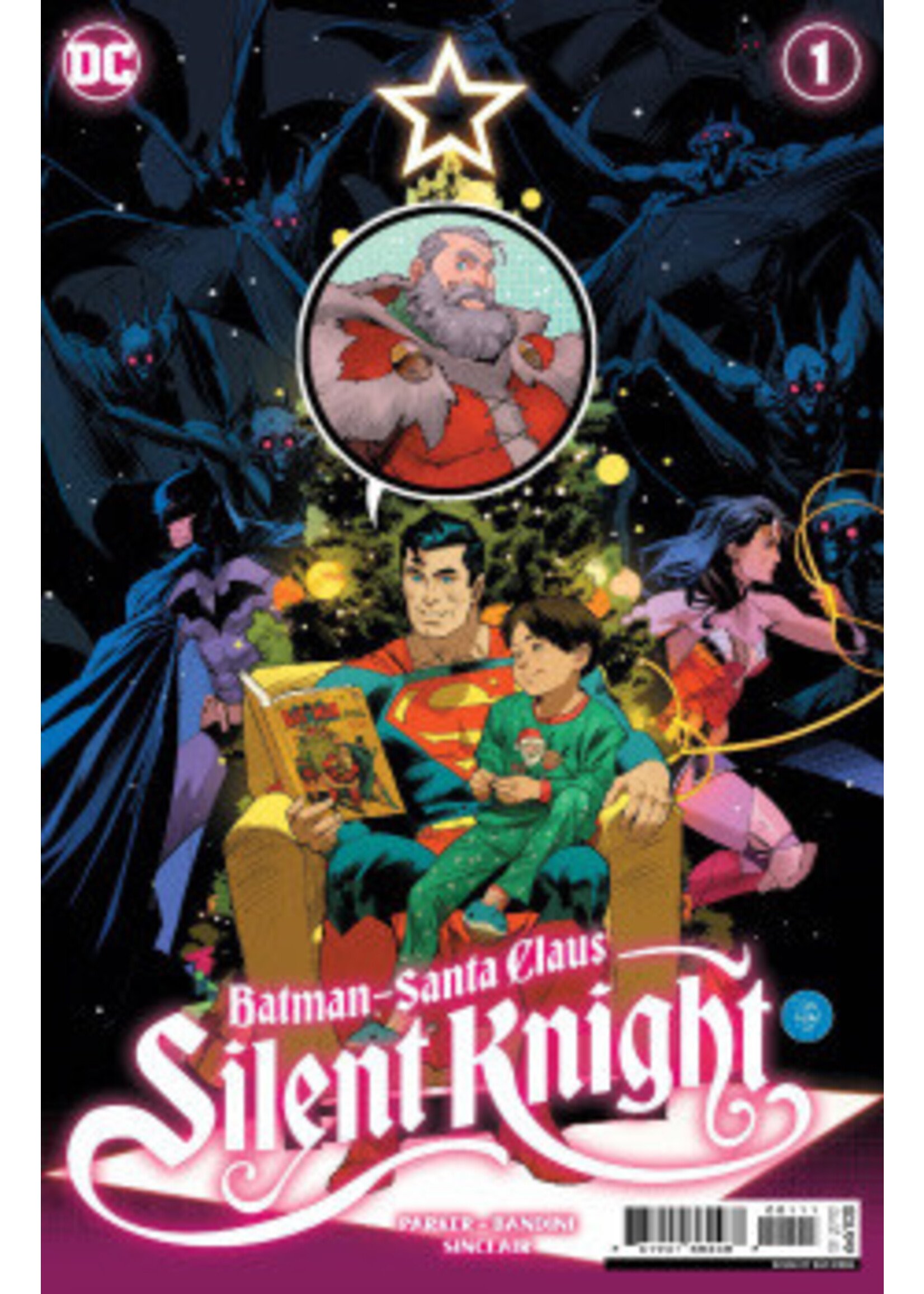 ABRAMS BATMAN SANTA CLAUS SILENT KNIGHT complete 4 issues series