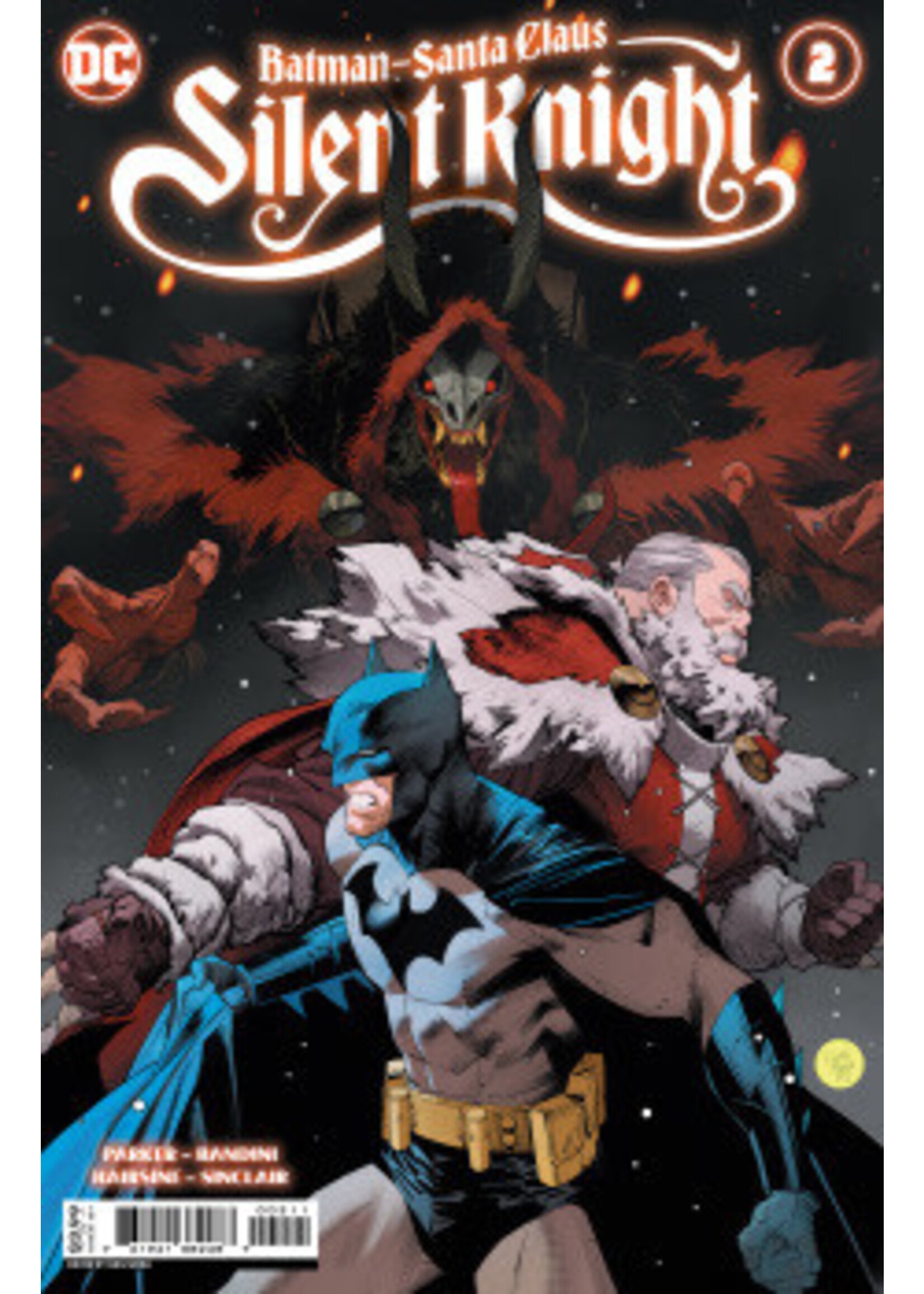 ABRAMS BATMAN SANTA CLAUS SILENT KNIGHT complete 4 issues series