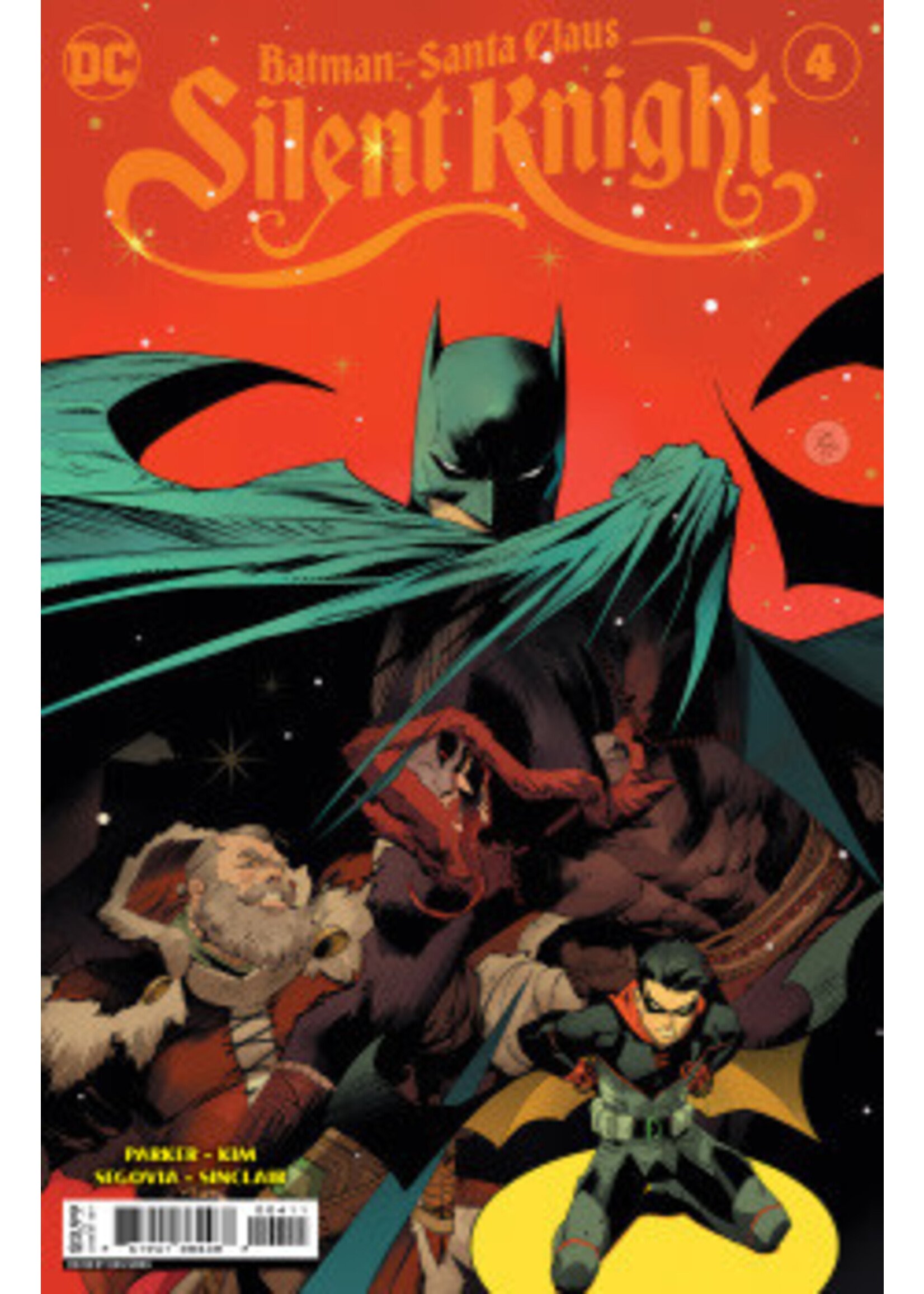 ABRAMS BATMAN SANTA CLAUS SILENT KNIGHT complete 4 issues series