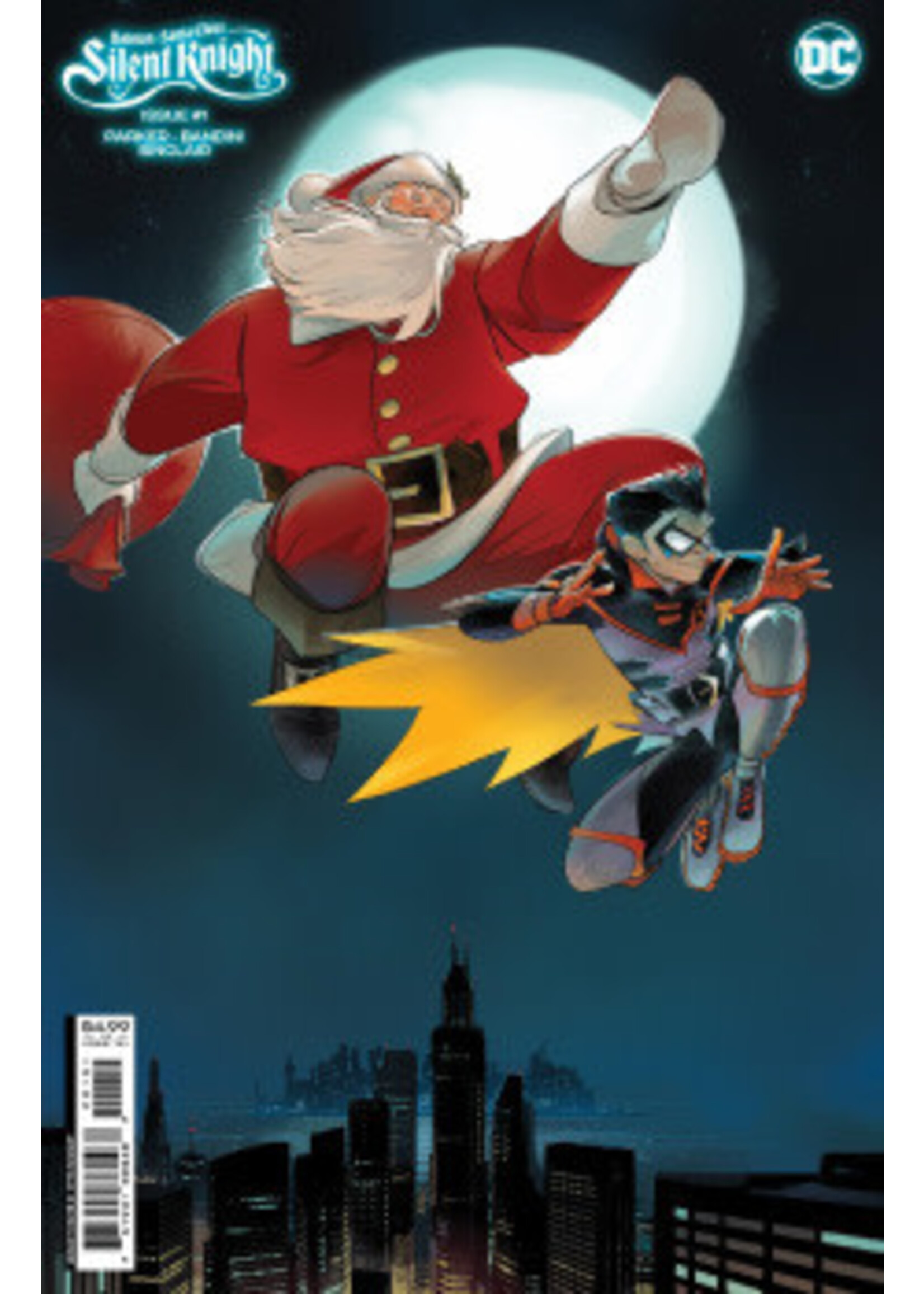 ABRAMS BATMAN SANTA CLAUS SILENT KNIGHT complete 4 issues series