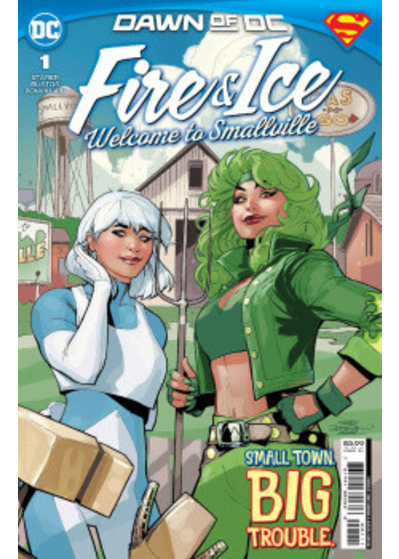 . FIRE & ICE WELCOME TO SMALLVILLE complete 6 issue series