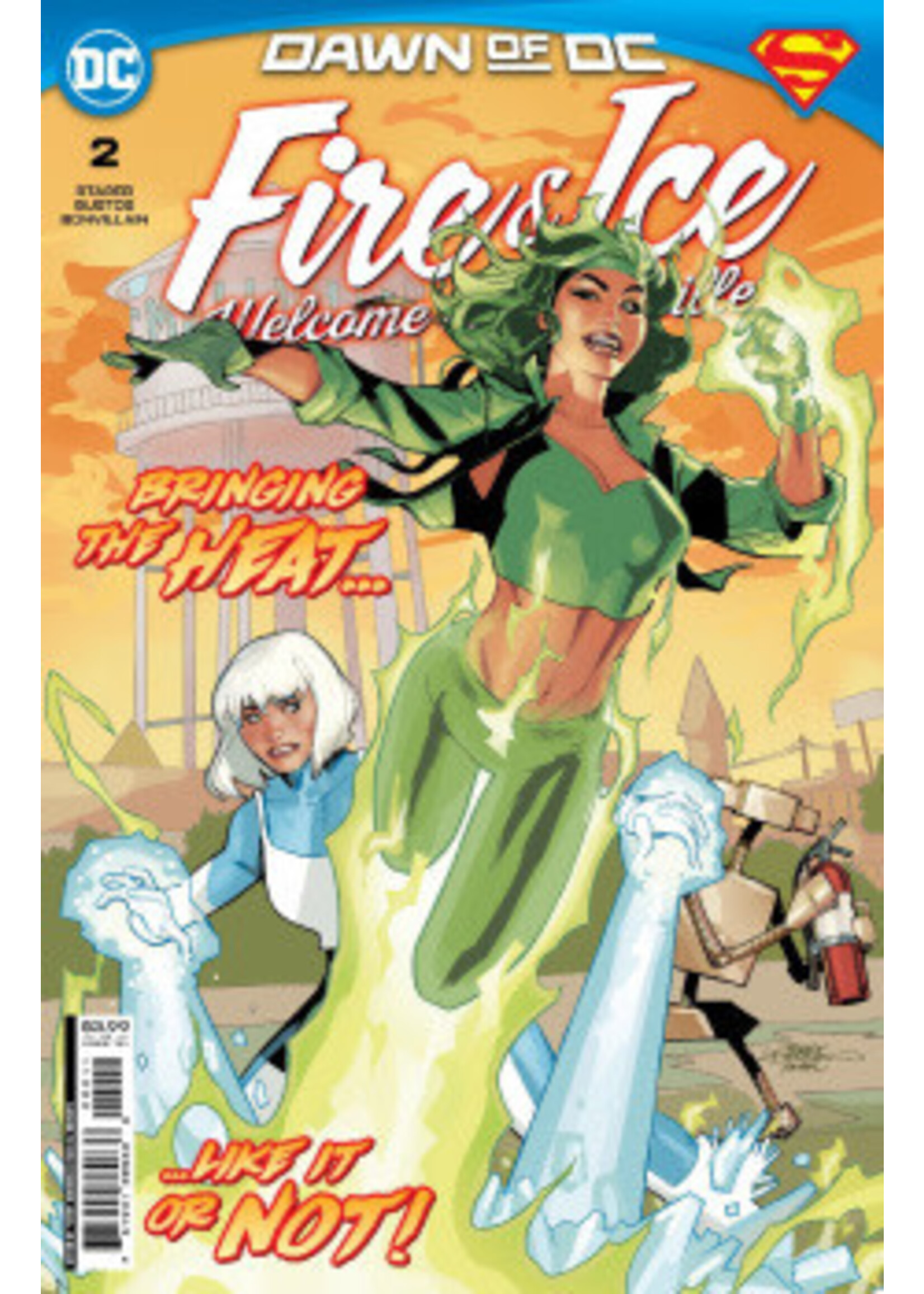 DC COMICS FIRE & ICE WELCOME TO SMALLVILLE complete 6 issue series