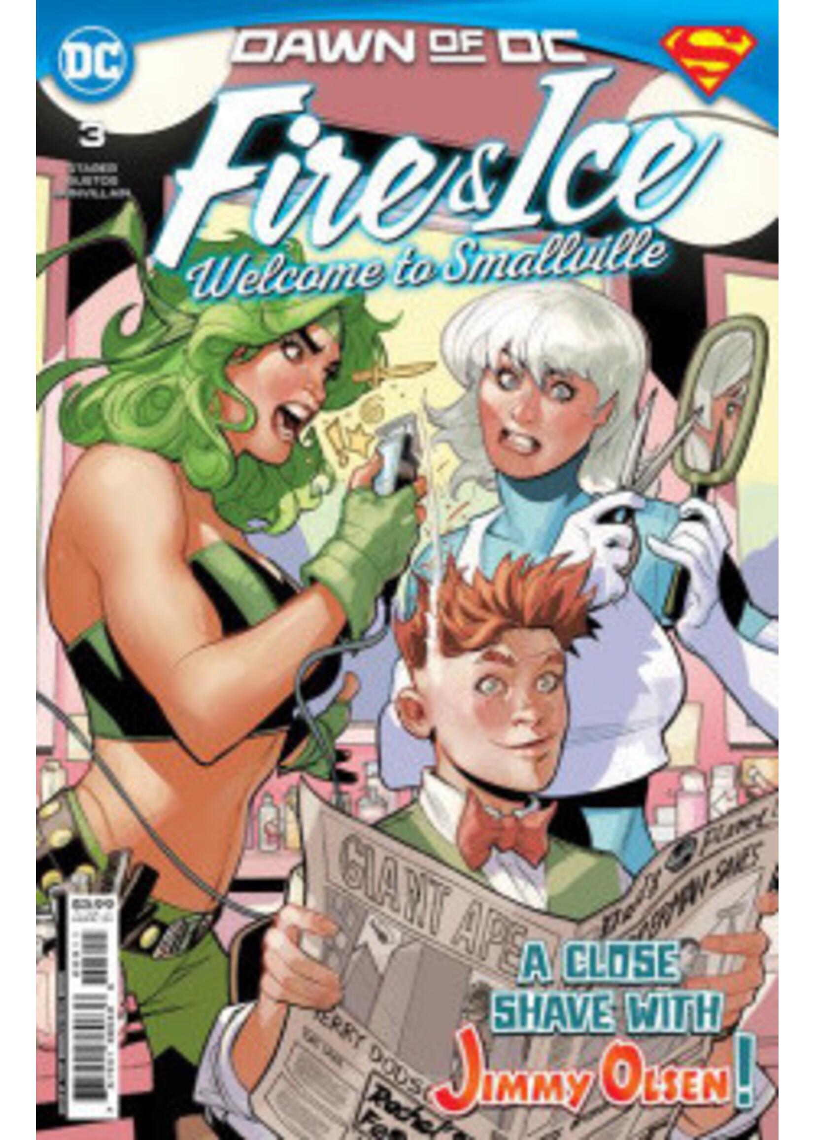 . FIRE & ICE WELCOME TO SMALLVILLE complete 6 issue series