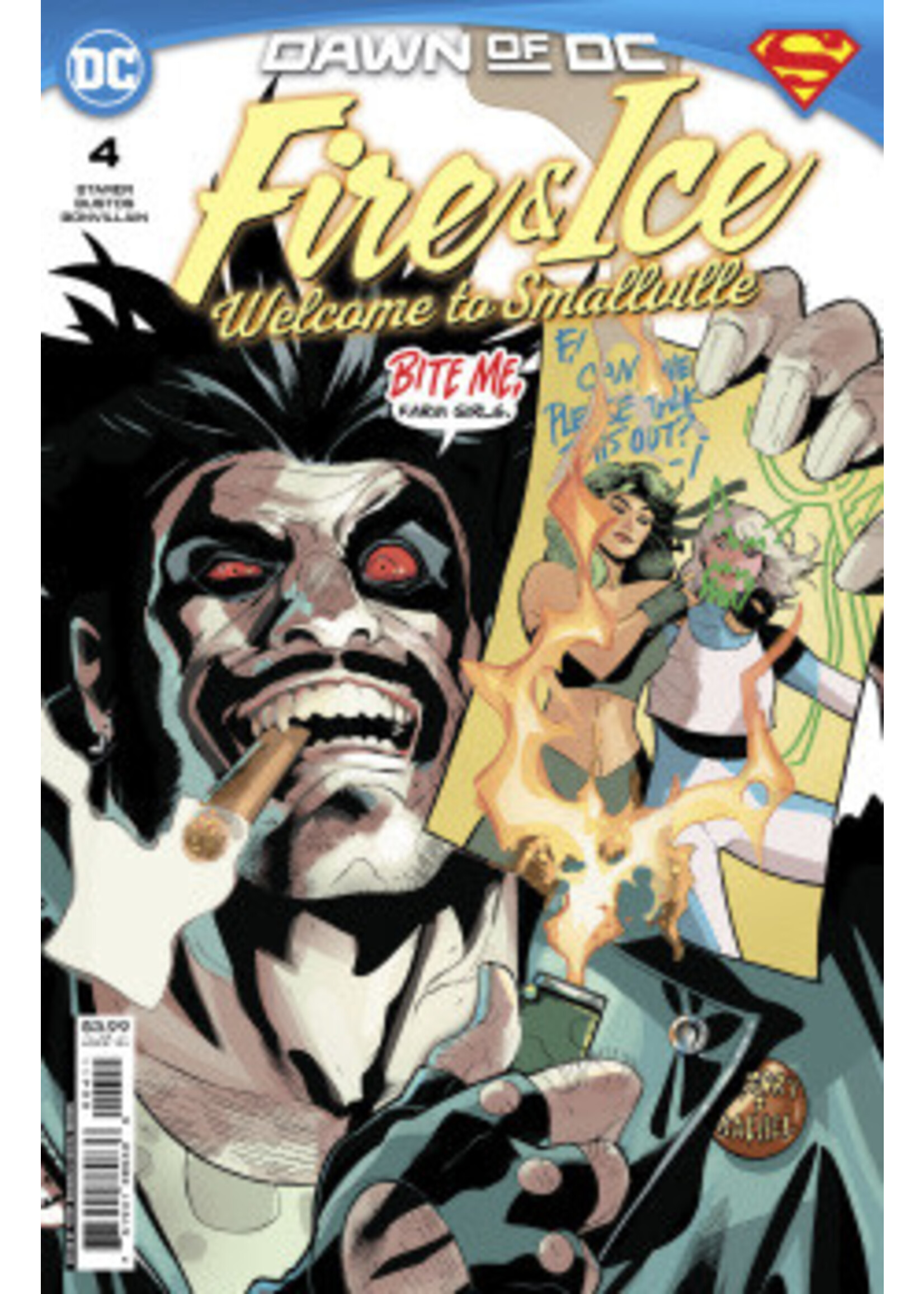 . FIRE & ICE WELCOME TO SMALLVILLE complete 6 issue series