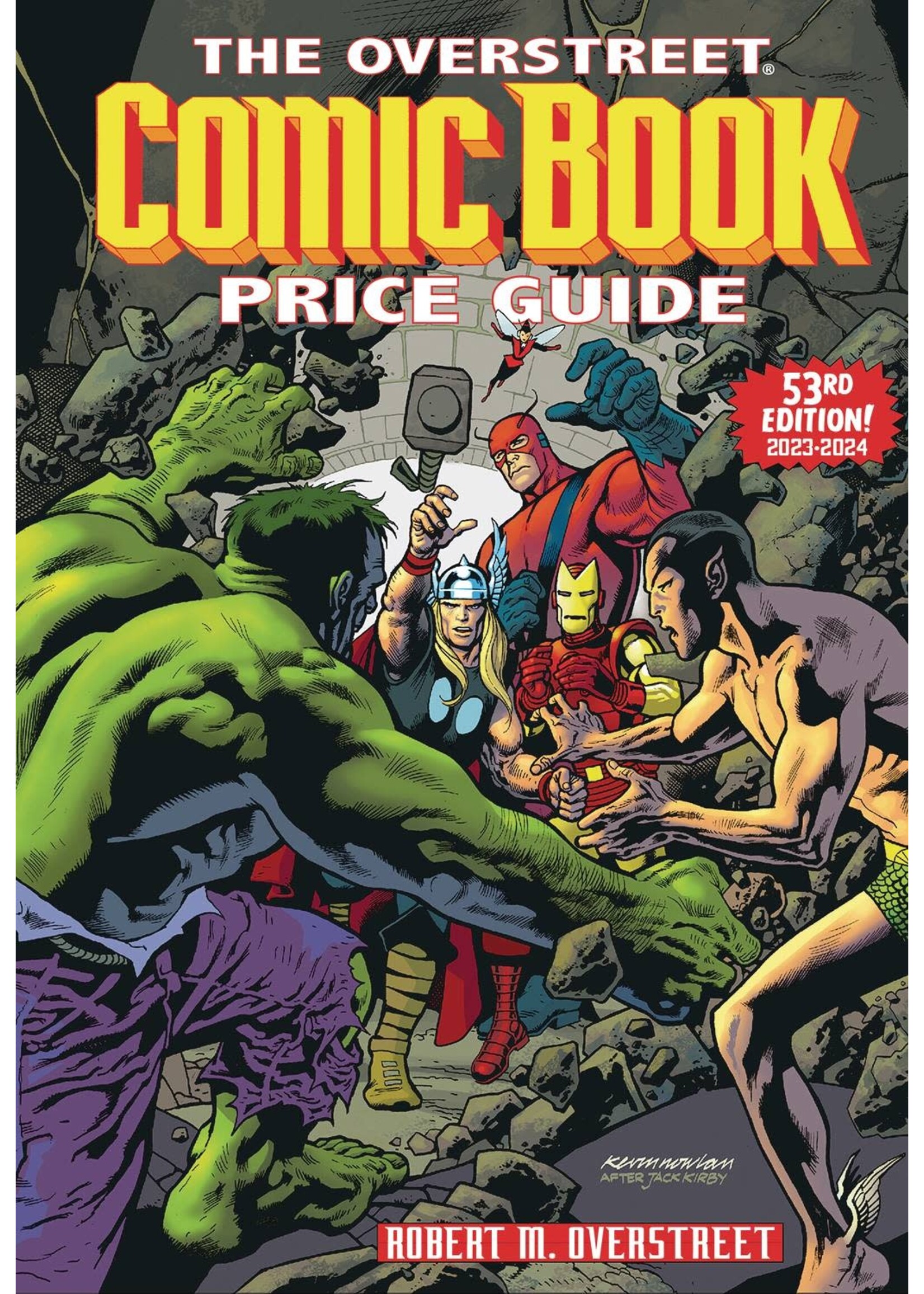 ABRAMS OVERSTREET COMIC BK PG HC VOL 53 AVENGERS