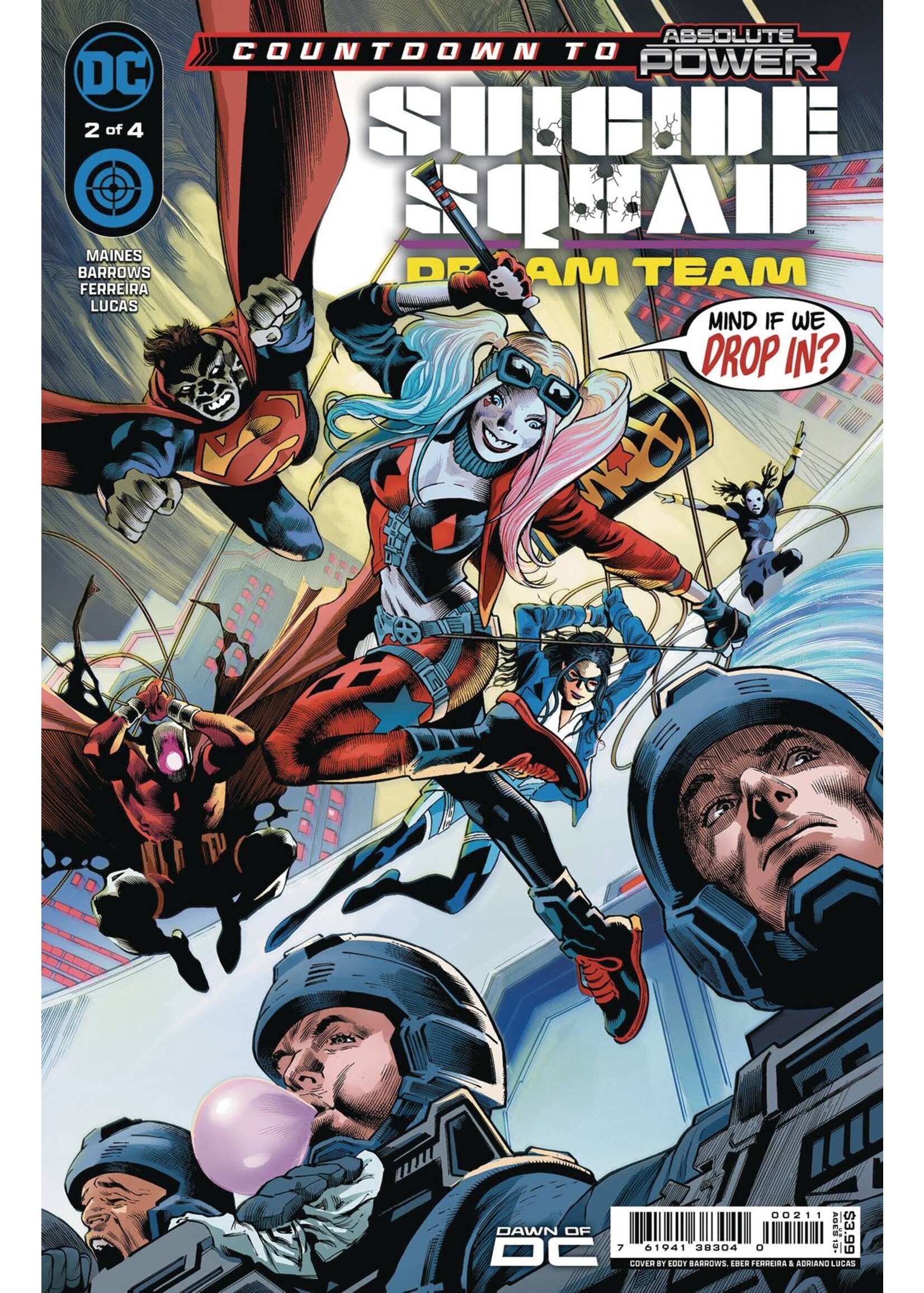 DC COMICS SUICIDE SQUAD DREAM TEAM #2