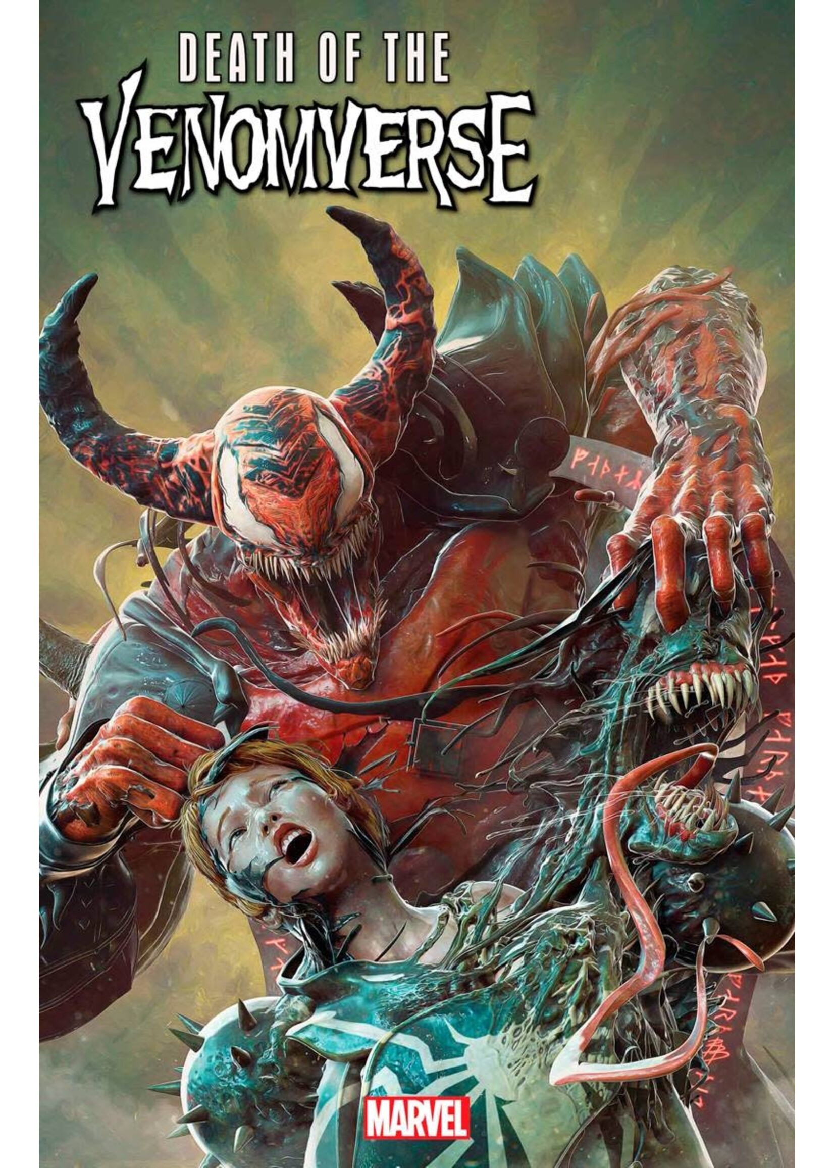 ABRAMS DEATH OF THE VENOMVERSE complete 5 issue series