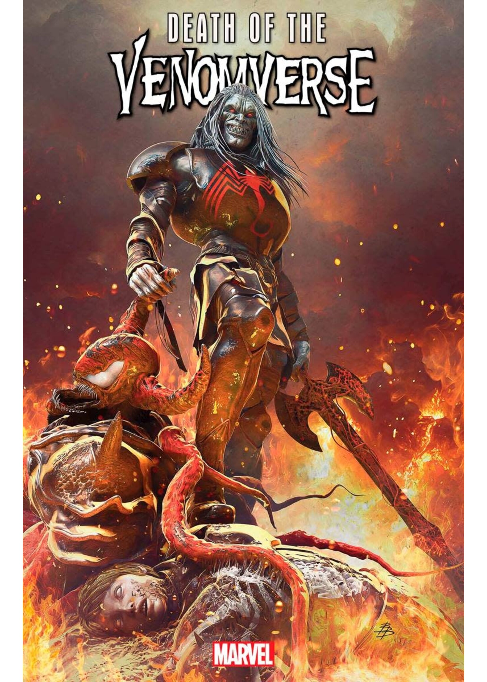 ABRAMS DEATH OF THE VENOMVERSE complete 5 issue series