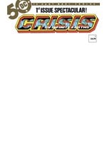 DC COMICS CRISIS ON INFINITE EARTHS #1 FACSIMILE EDITION 2024 BLANK