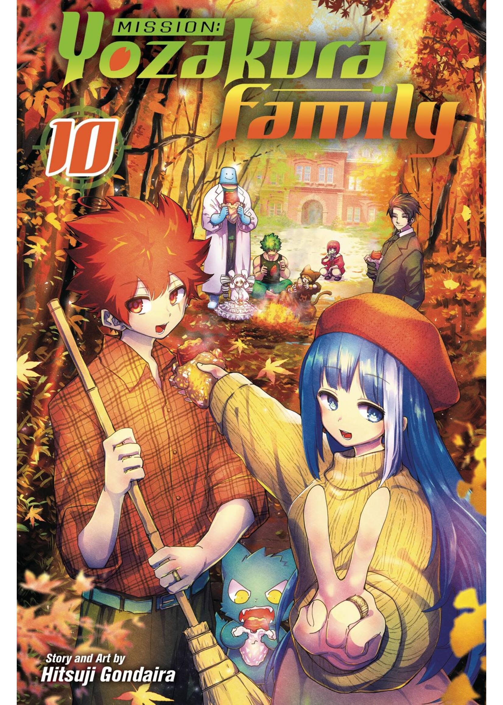 VIZ MEDIA MISSION YOZAKURA FAMILY GN VOL 10