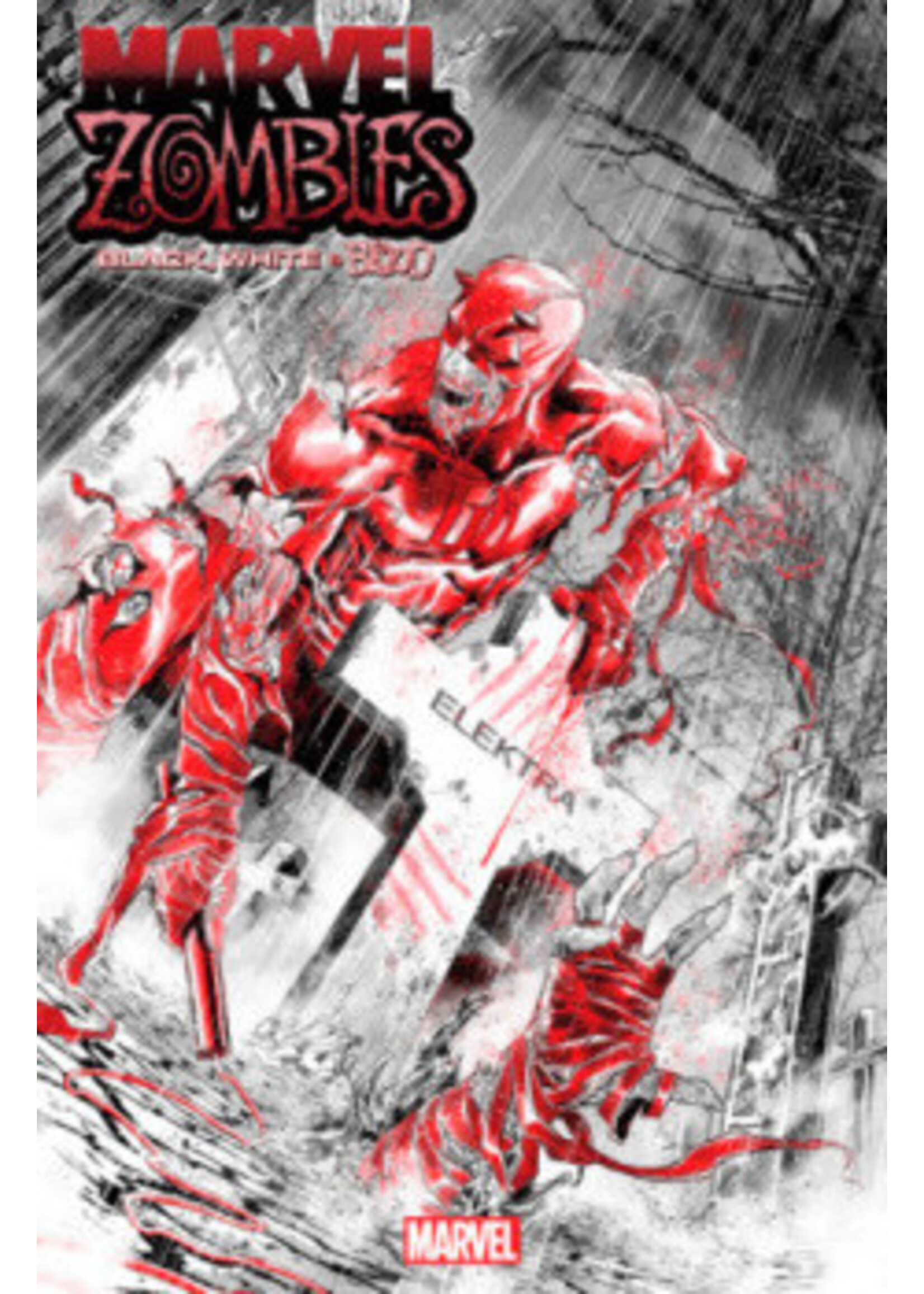 ABRAMS MARVEL ZOMBIES BLACK WHITE BLOOD complete 4 issue series