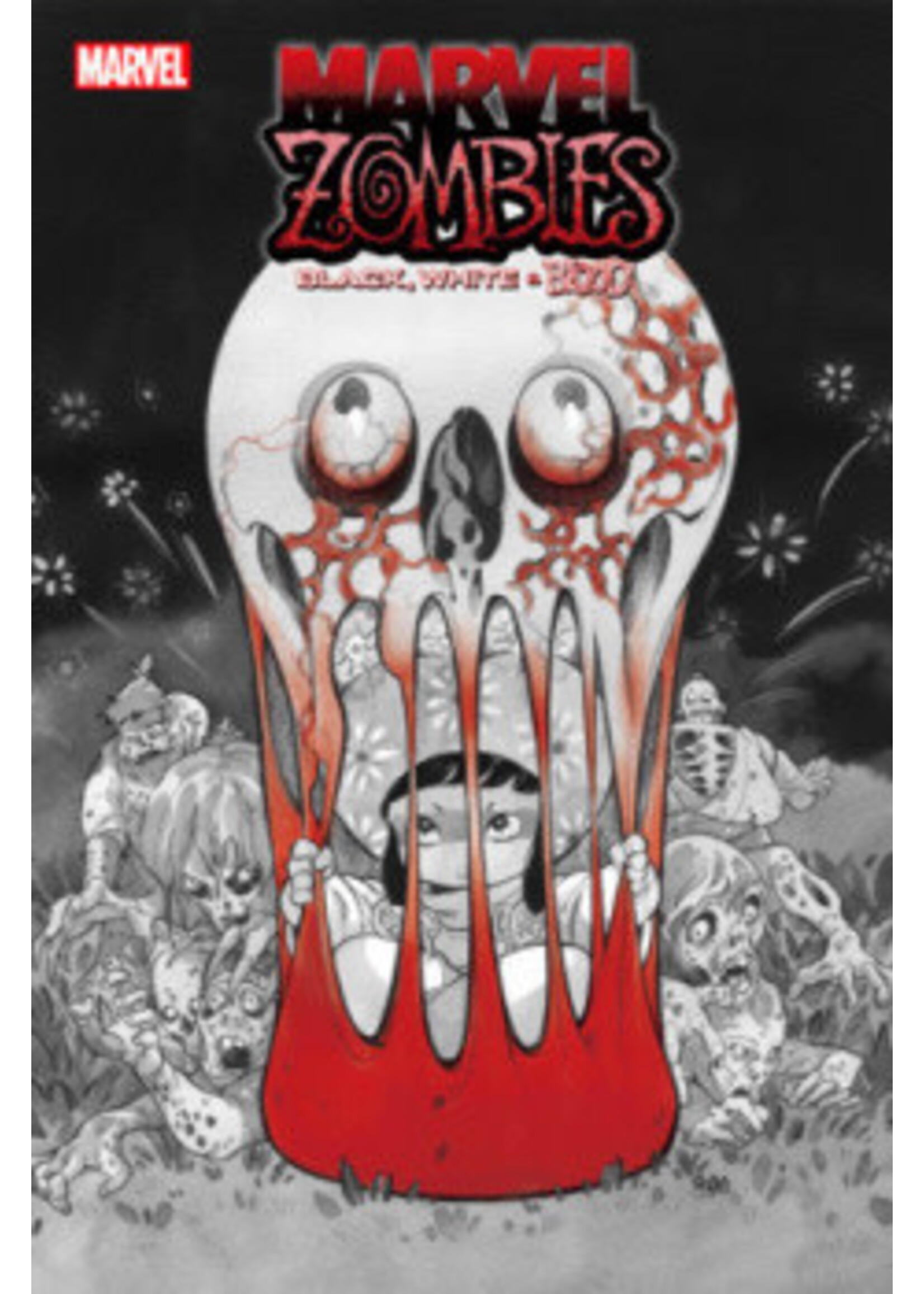 ABRAMS MARVEL ZOMBIES BLACK WHITE BLOOD complete 4 issue series