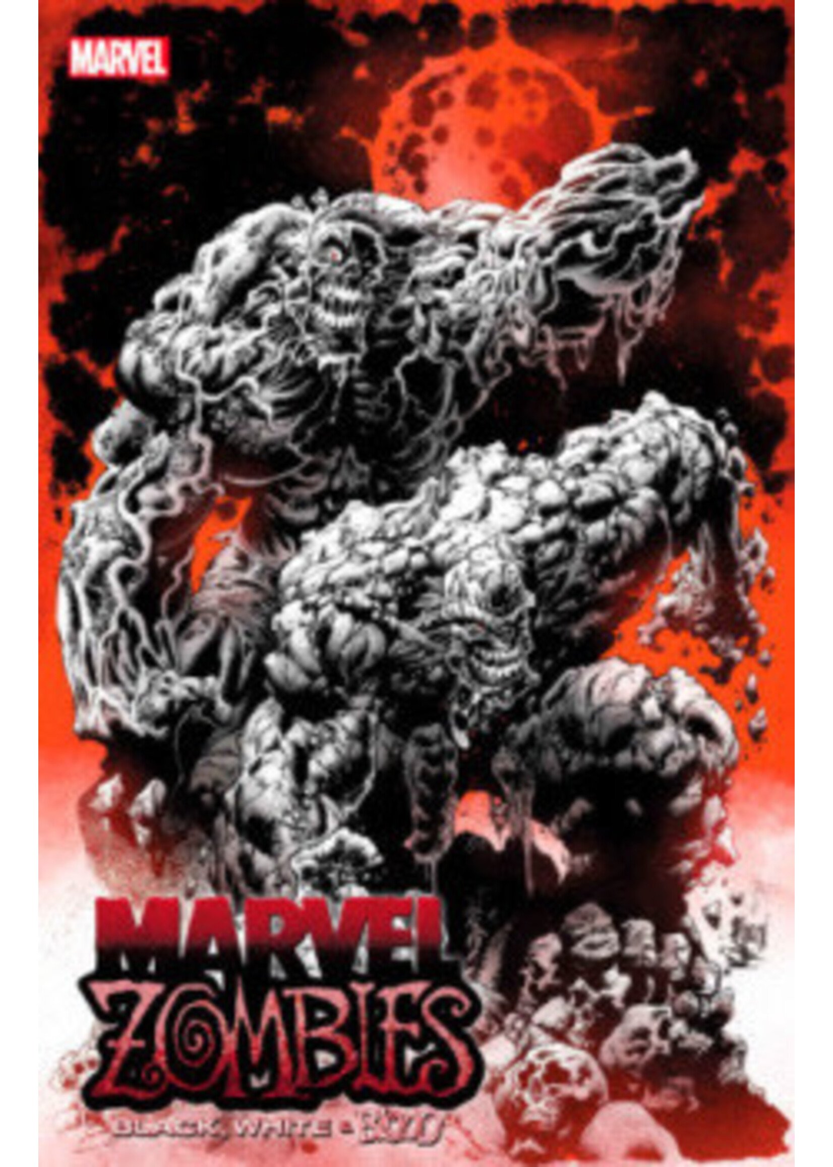 ABRAMS MARVEL ZOMBIES BLACK WHITE BLOOD complete 4 issue series