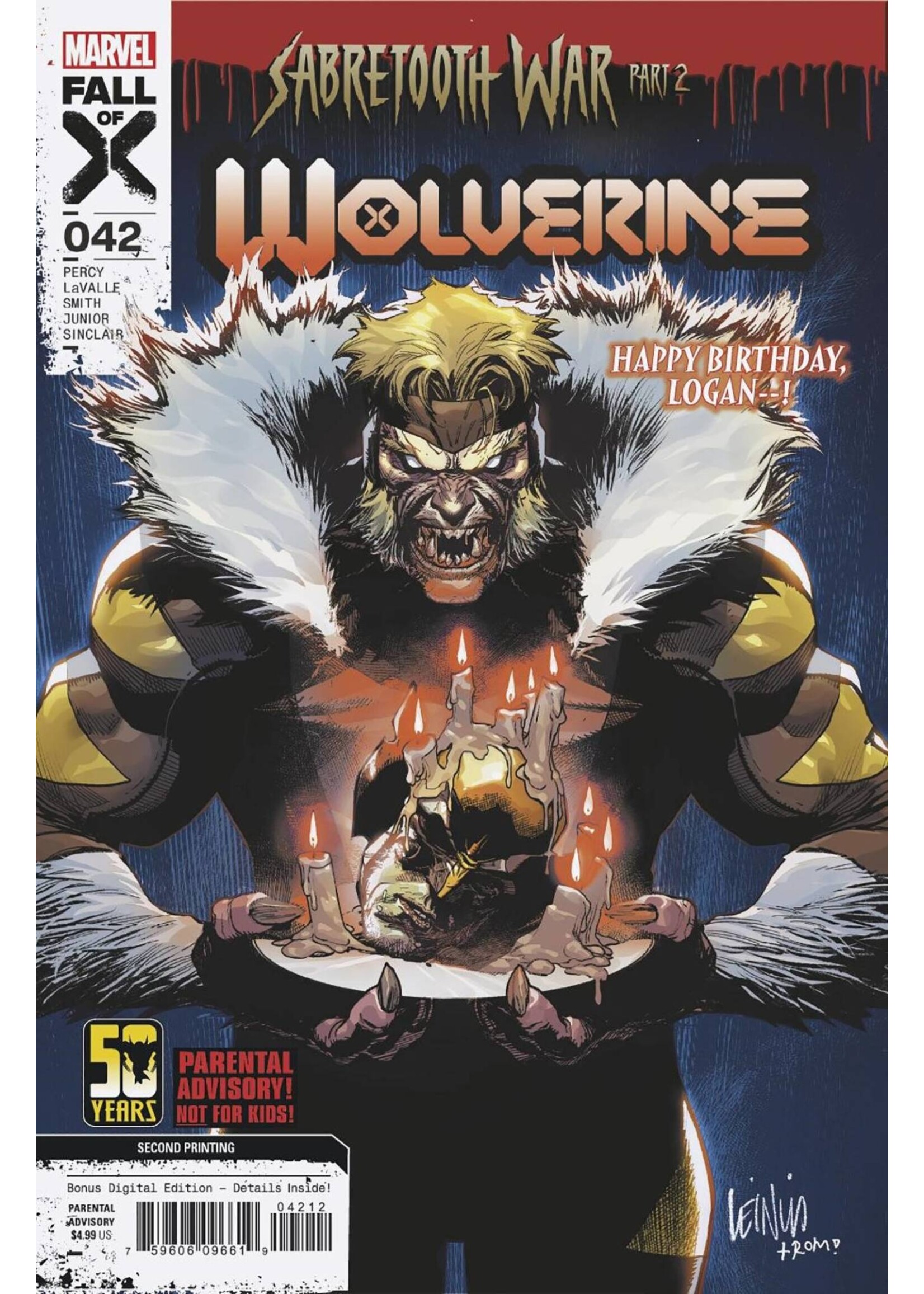 . WOLVERINE (2020) #42 2ND PRINT