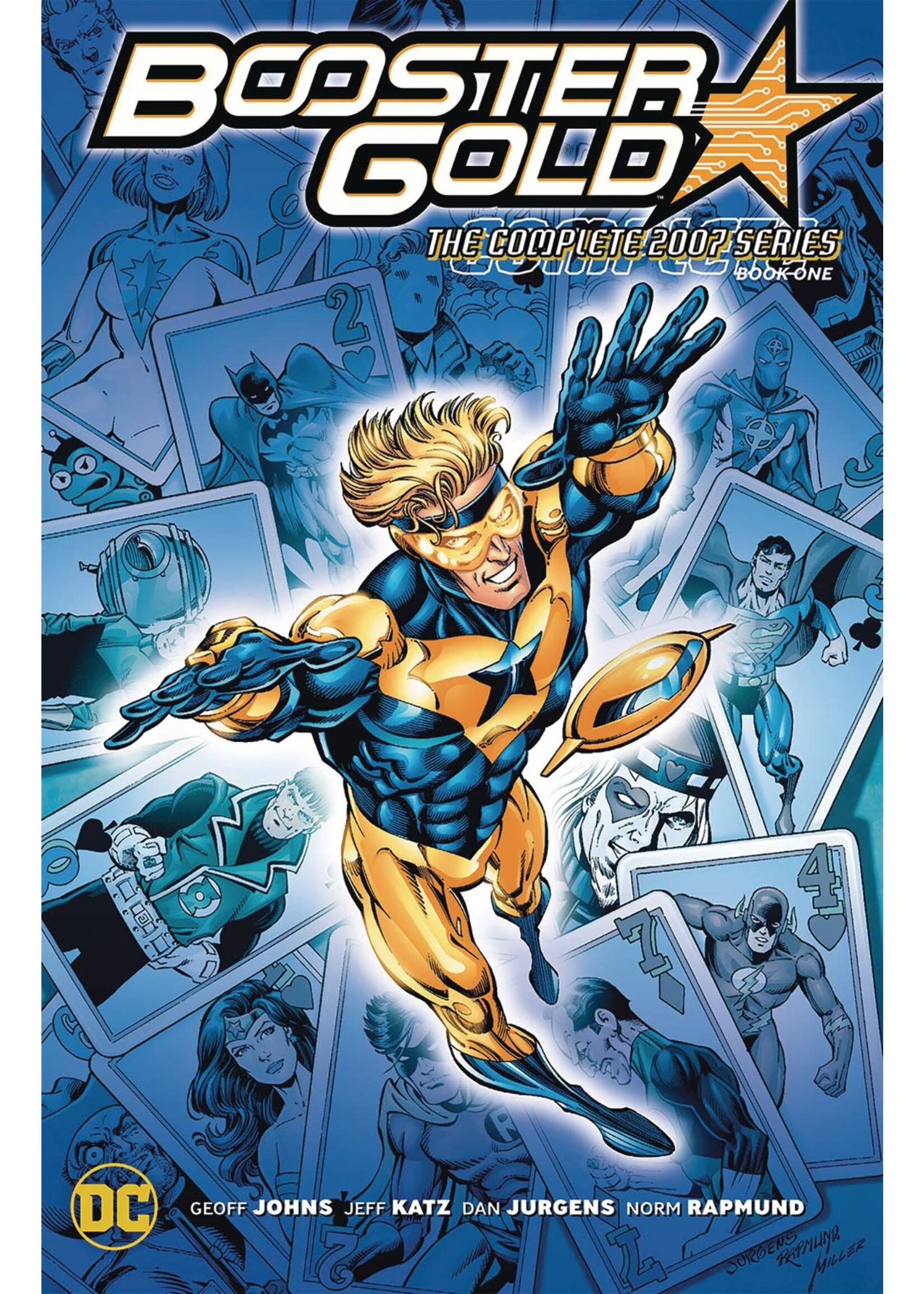 DC COMICS BOOSTER GOLD COMPLETE 2007 BOOK 01