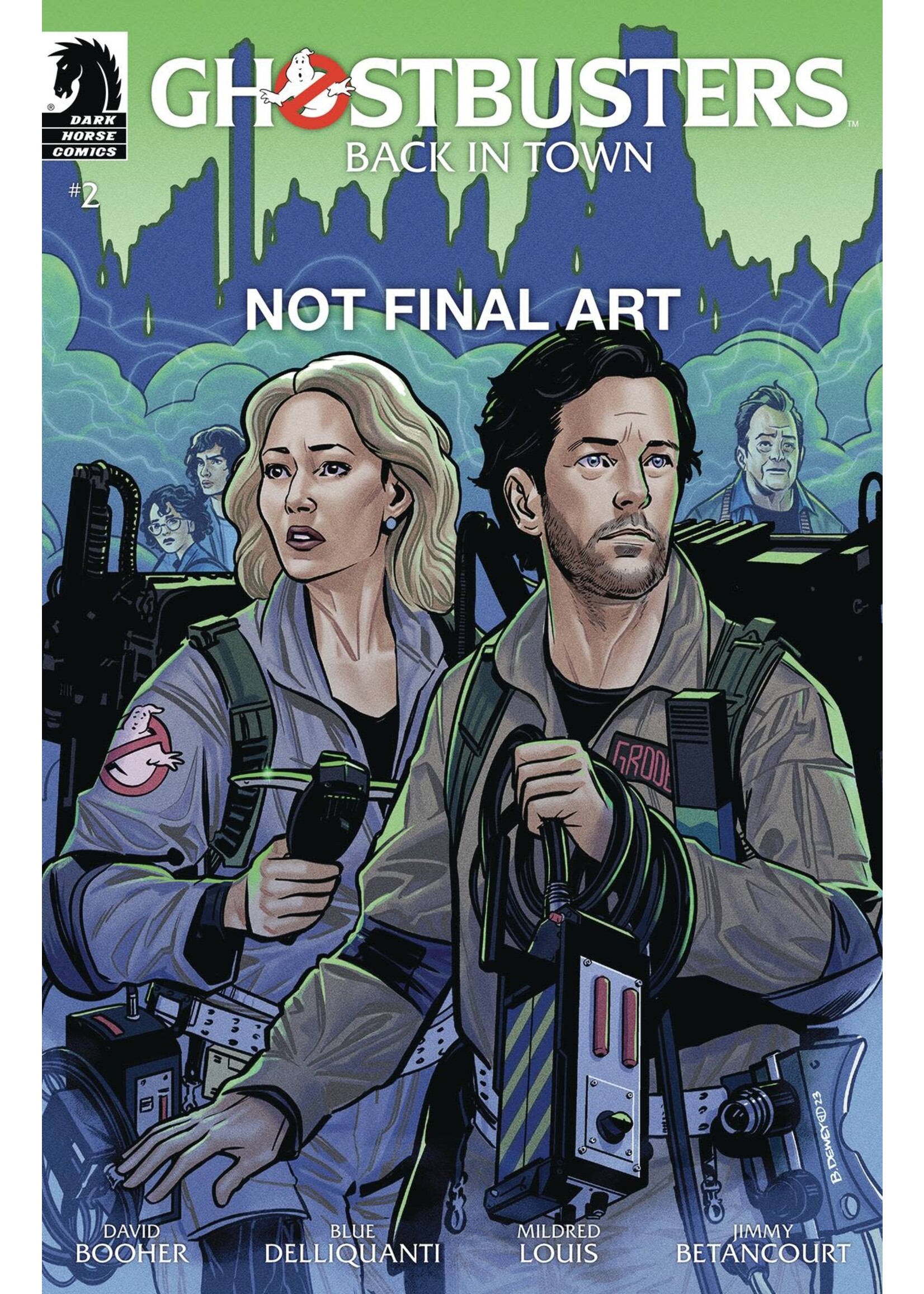 DARK HORSE GHOSTBUSTERS BACK IN TOWN (2024) #2 CVR B DEWEY