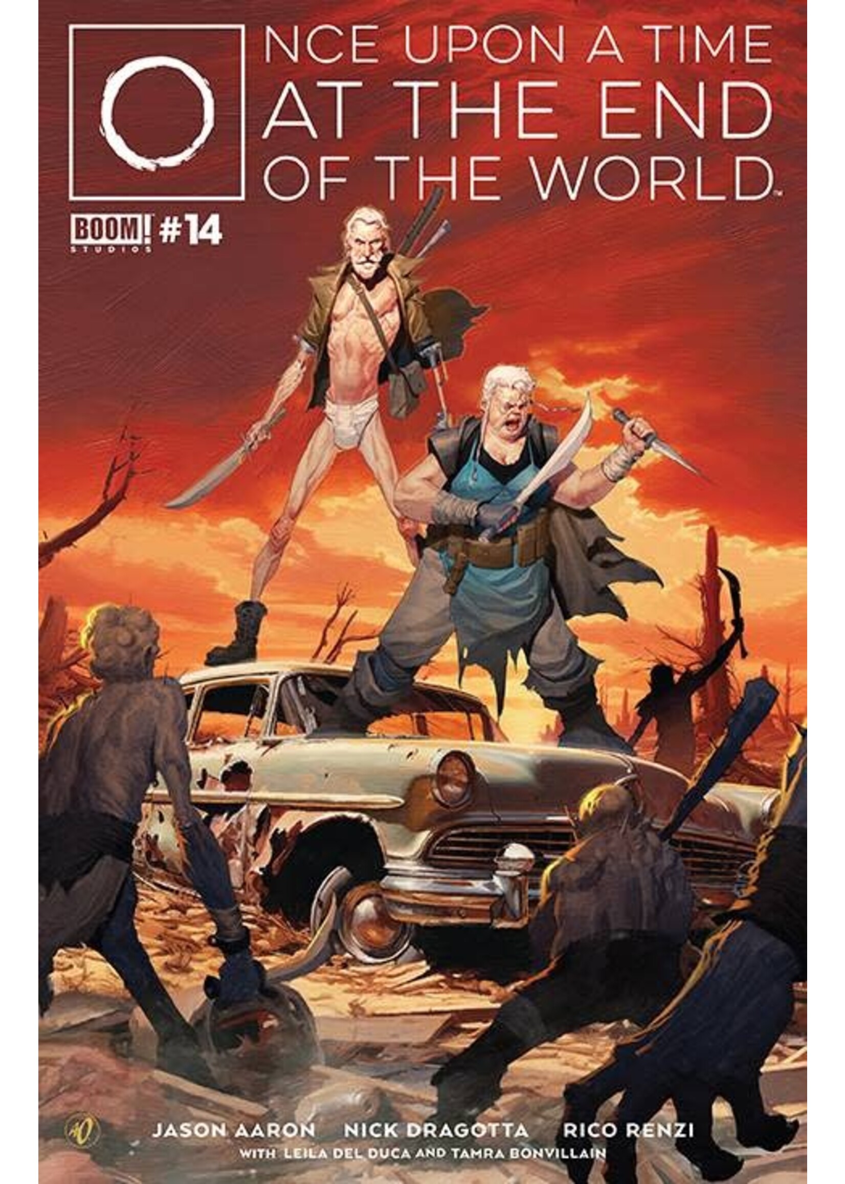 . ONCE UPON A TIME AT END OF WORLD #14 (OF 15) CVR A OLIVETTI