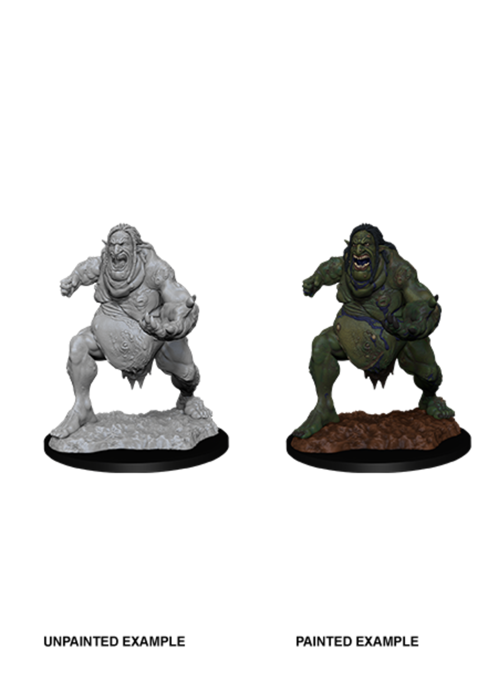 . DND UNPAINTED MINIS WV12 VENOM TROLL