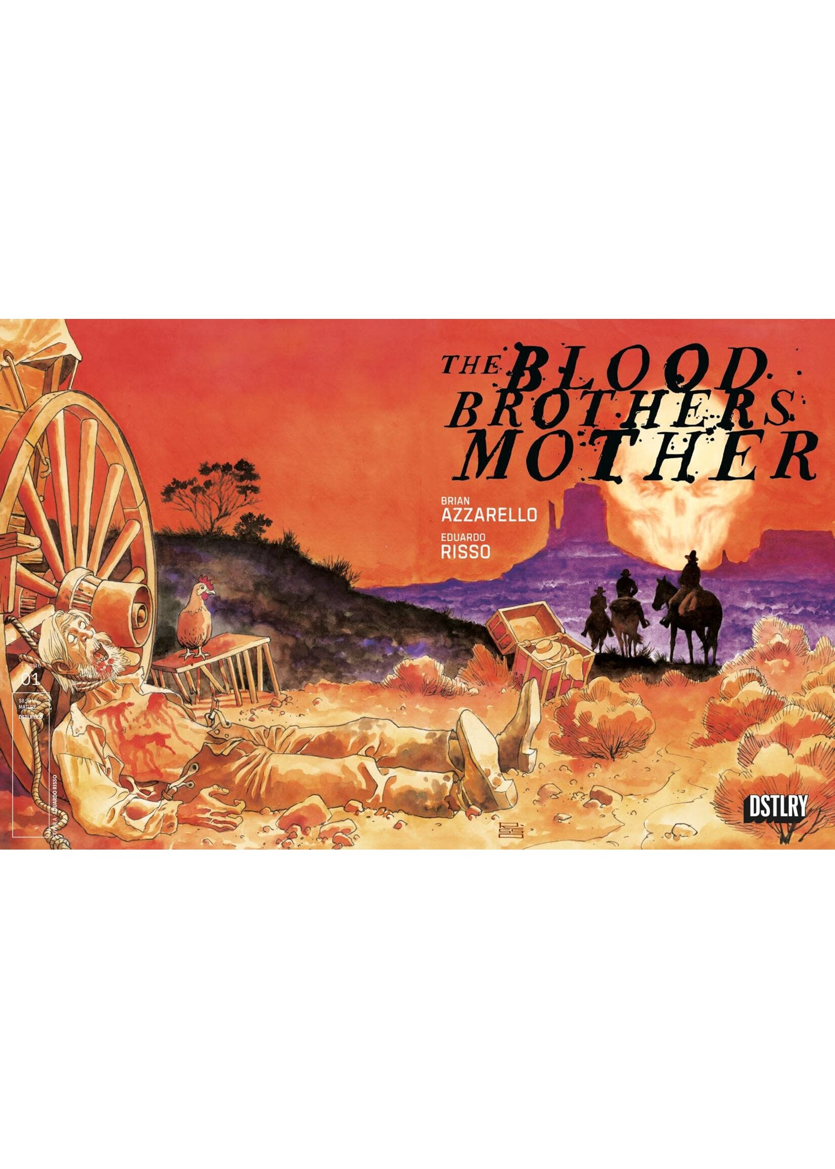 DSTLRY MEDIA BLOOD BROTHERS MOTHER #1 CVR A RISSO (MR)
