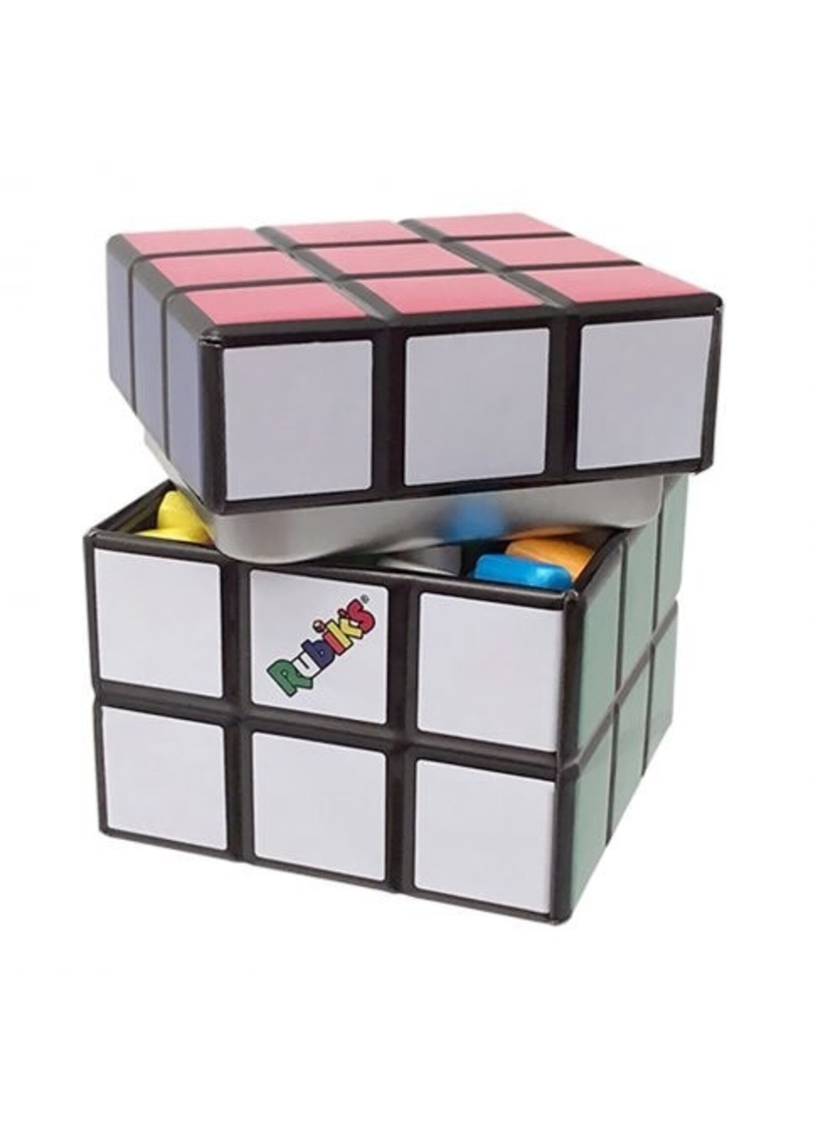RUBIKS CUBE CANDY TIN