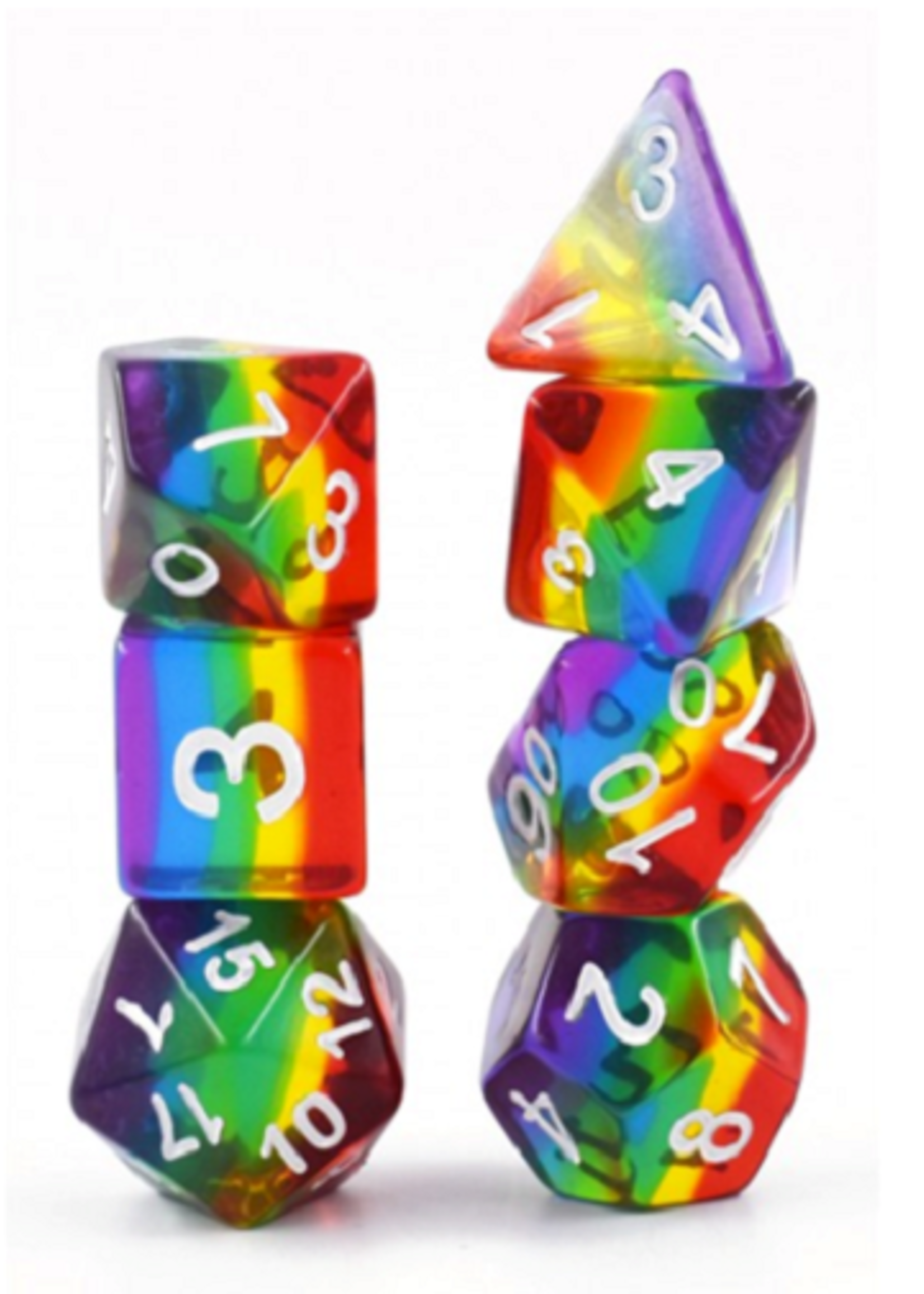 ABRAMS 7 PC RPG SET PRISMATIC RAINBOW