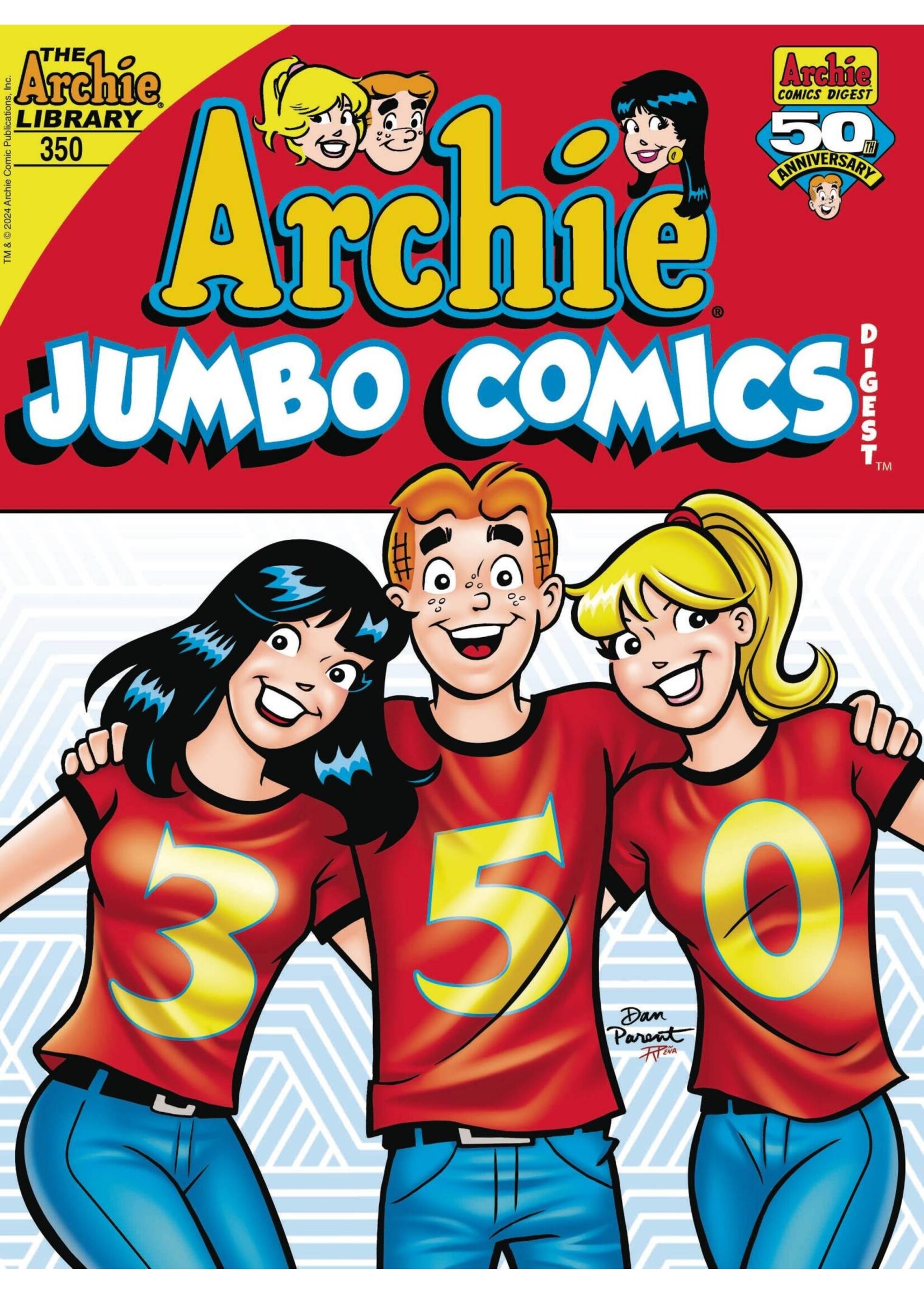 ARCHIE COMIC PUBLICATIONS ARCHIE JUMBO COMICS DIGEST #350