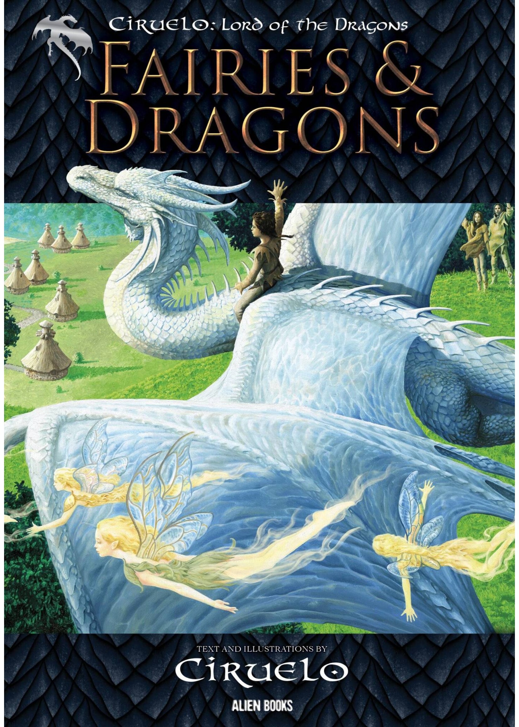 ALIEN BOOKS CIRUELO LORD DRAGONS FAIRIES & DRAGONS HC