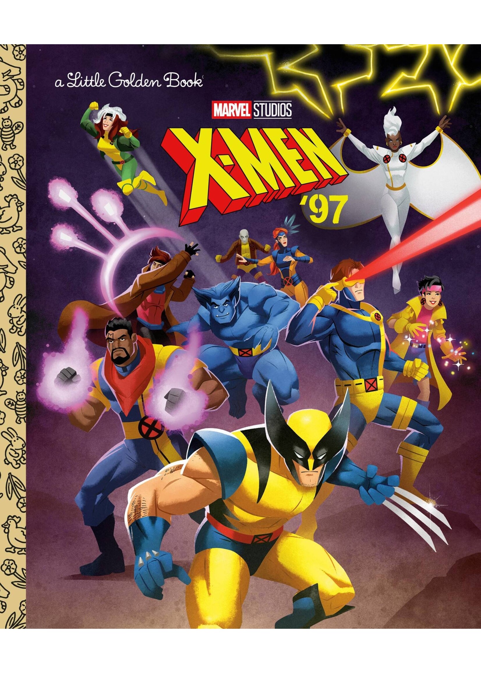 GOLDEN BOOKS MARVEL X-MEN LITTLE GOLDEN BOOK HC
