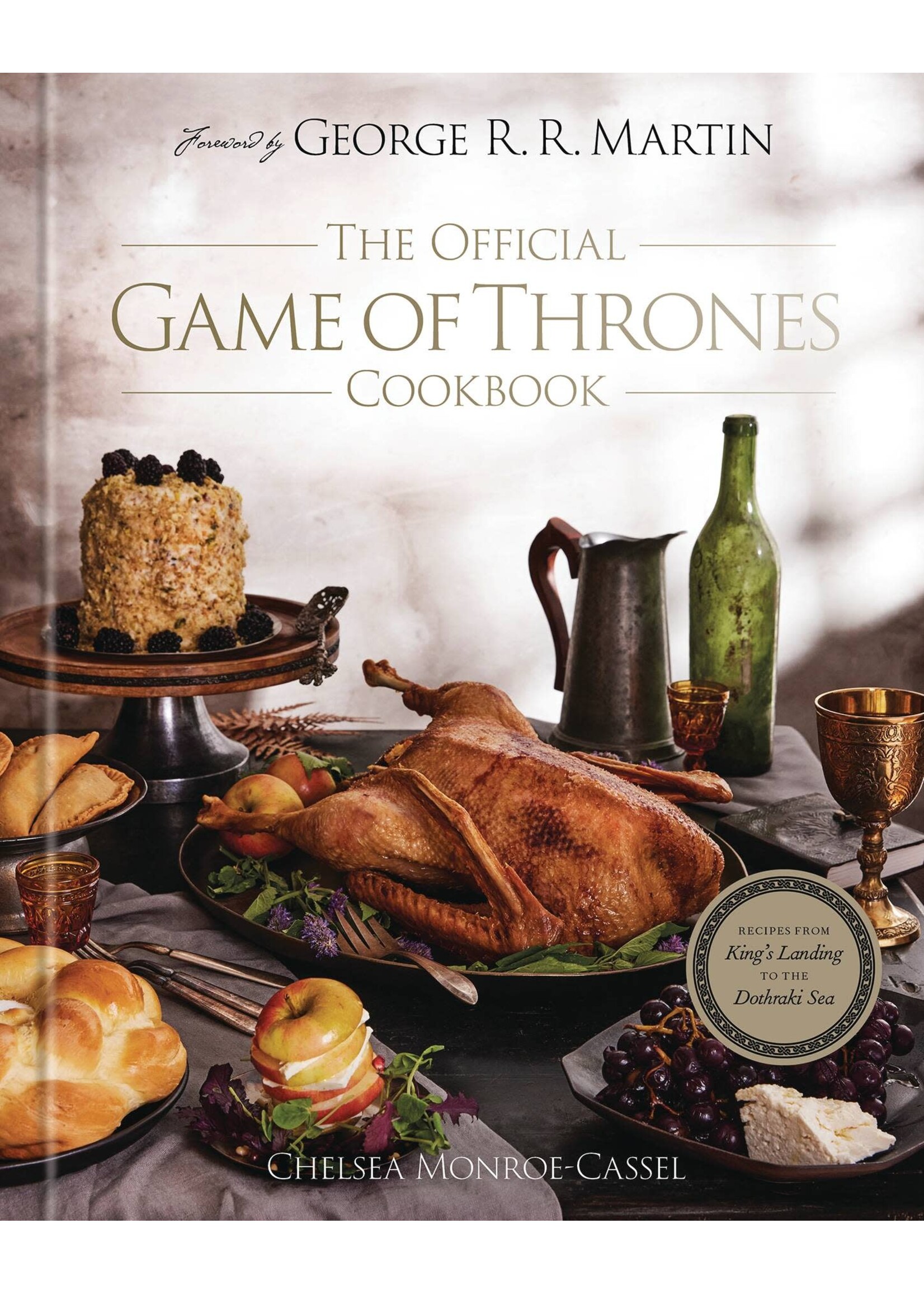 RANDOM HOUSE WORLDS OFFICIAL GAME OF THRONES COOKBOOK HC
