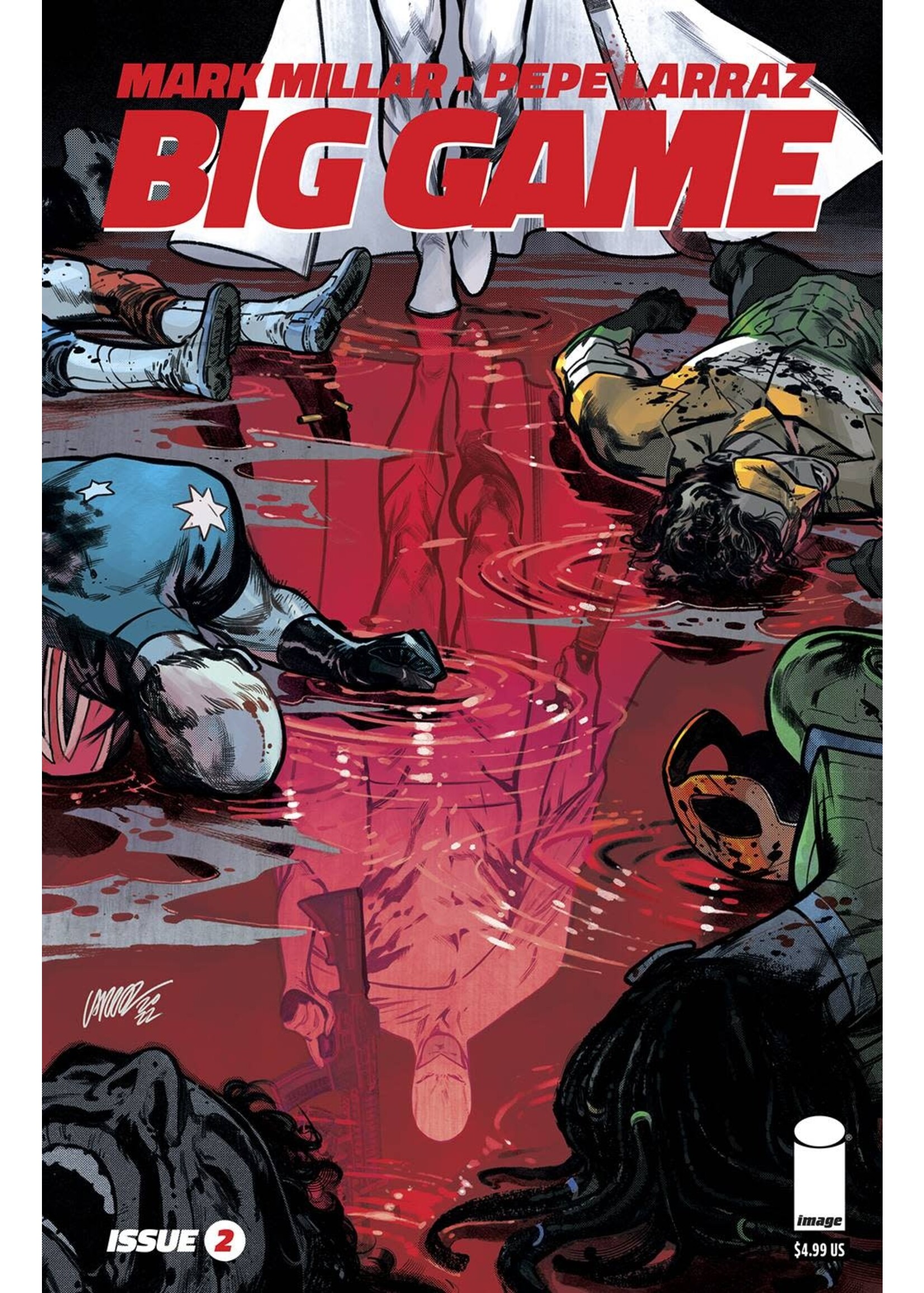 IMAGE COMICS BIG GAME complete 5 issue series