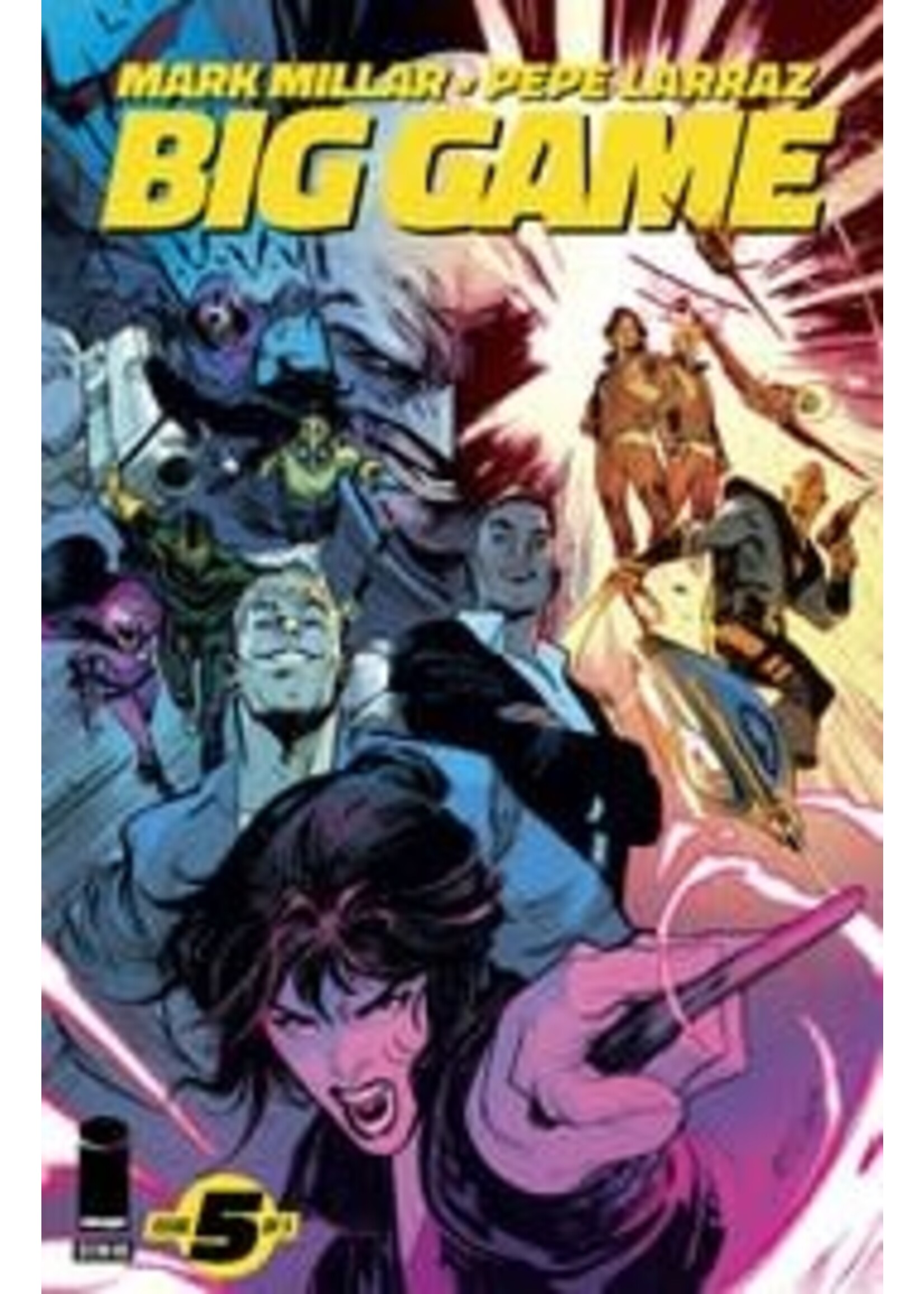 . BIG GAME complete 5 issue series