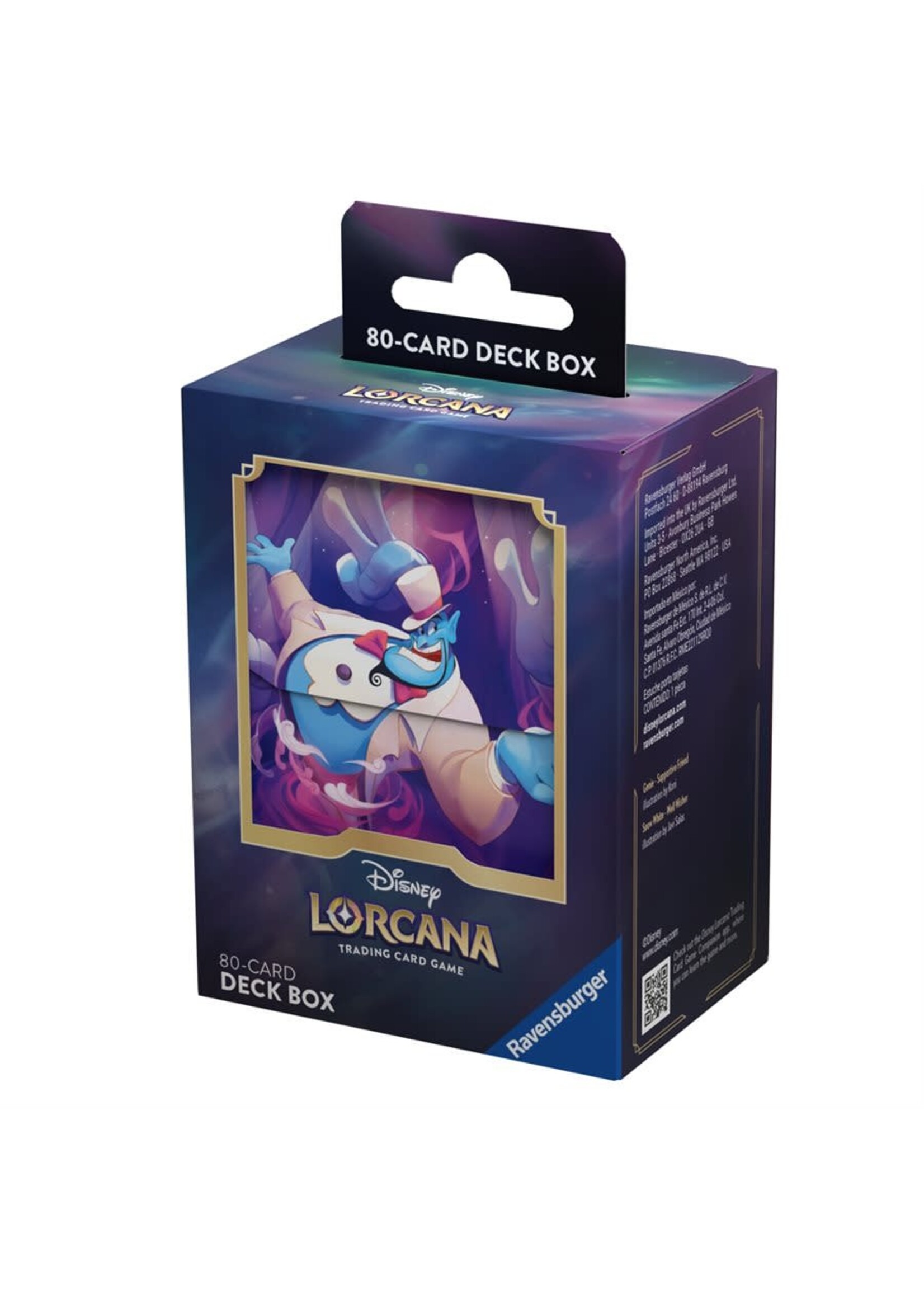 DISNEY LORCANA URSULA'S RETURN DECK BOX A ALADDIN