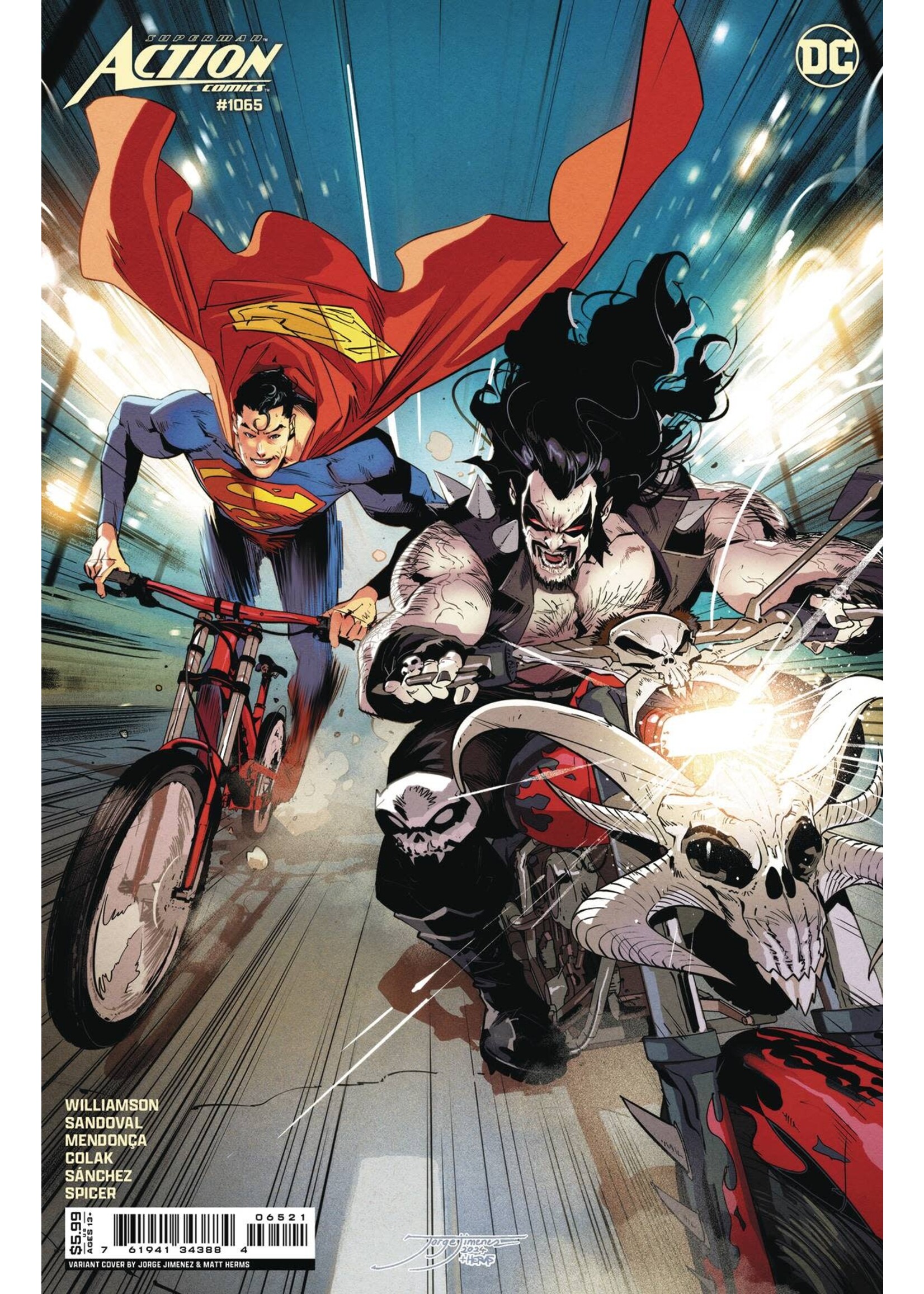 . ACTION COMICS #1065 JIMENEZ