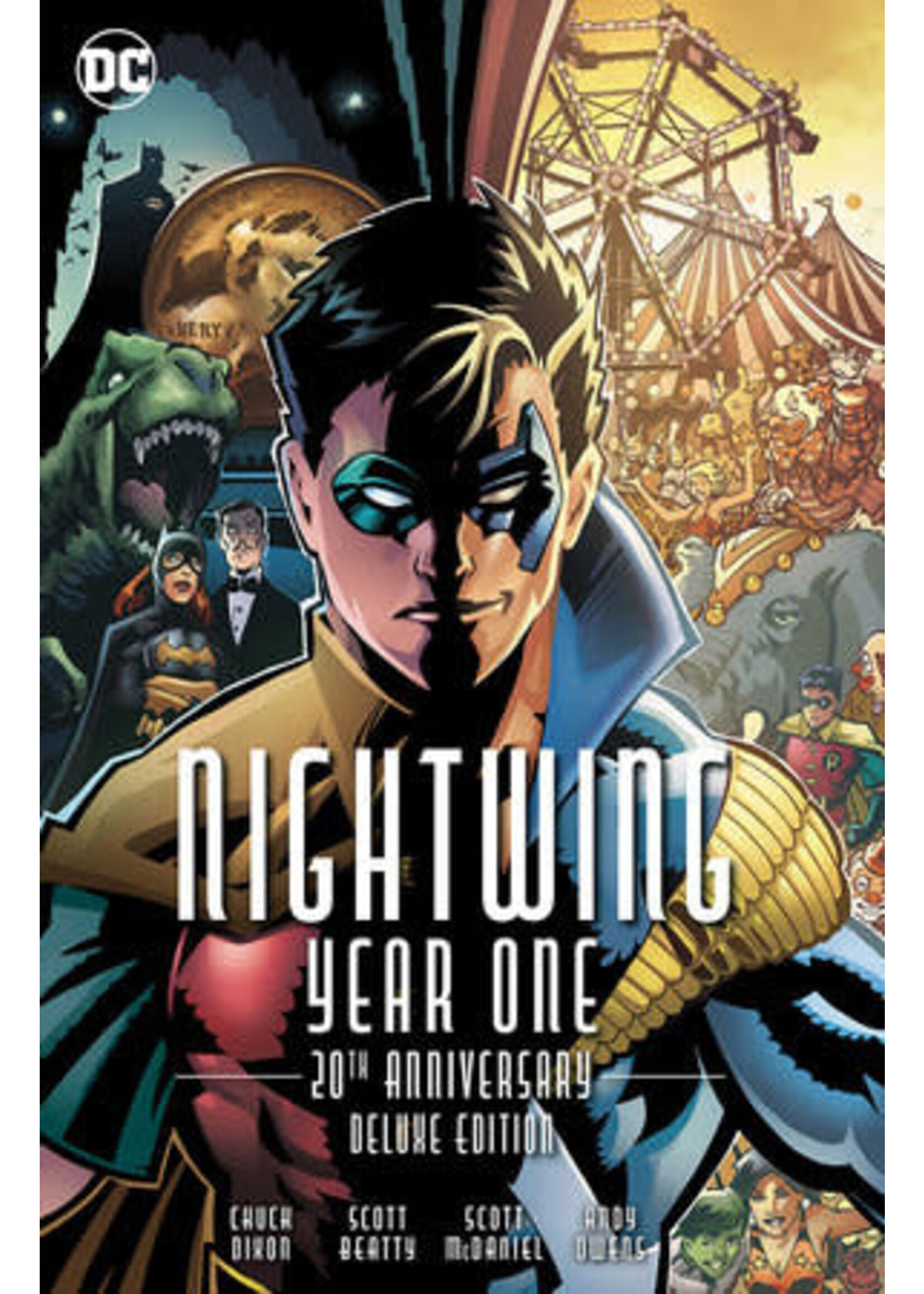 . NIGHTWING YEAR ONE 20TH ANN DLX EDN HC MCDANIEL CVR