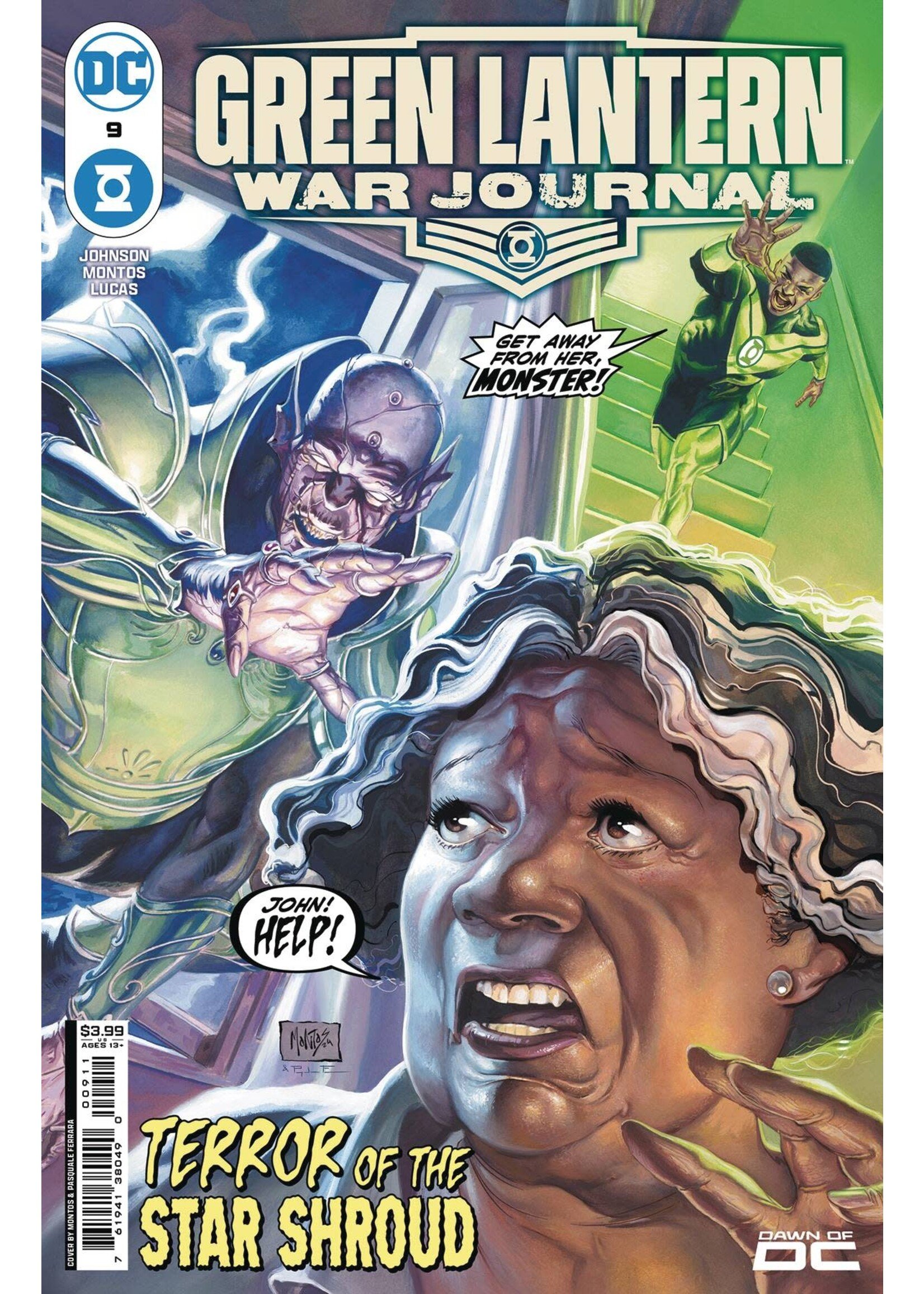 DC COMICS GREEN LANTERN WAR JOURNAL #9