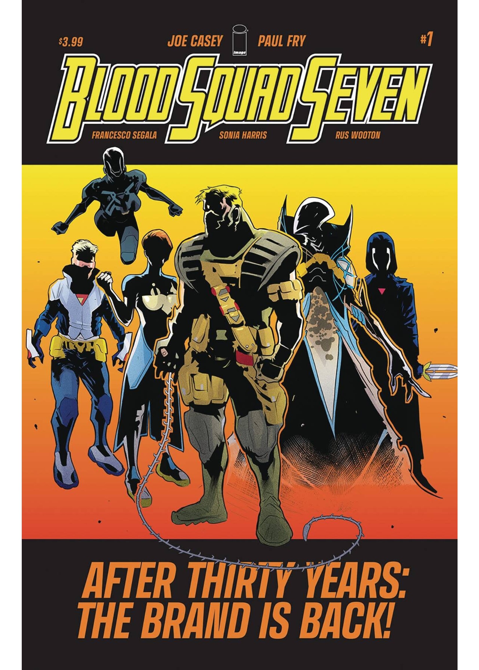 . BLOOD SQUAD SEVEN #1 CVR A FRY