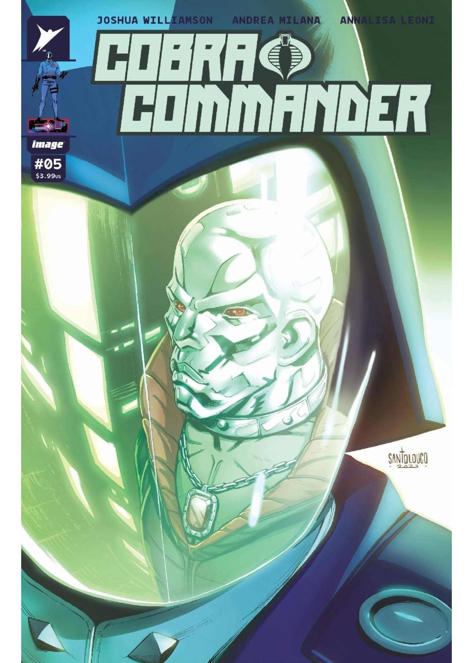 MARVEL COMICS COBRA COMMANDER #5 (OF 5) CVR B SANTOLOUCO