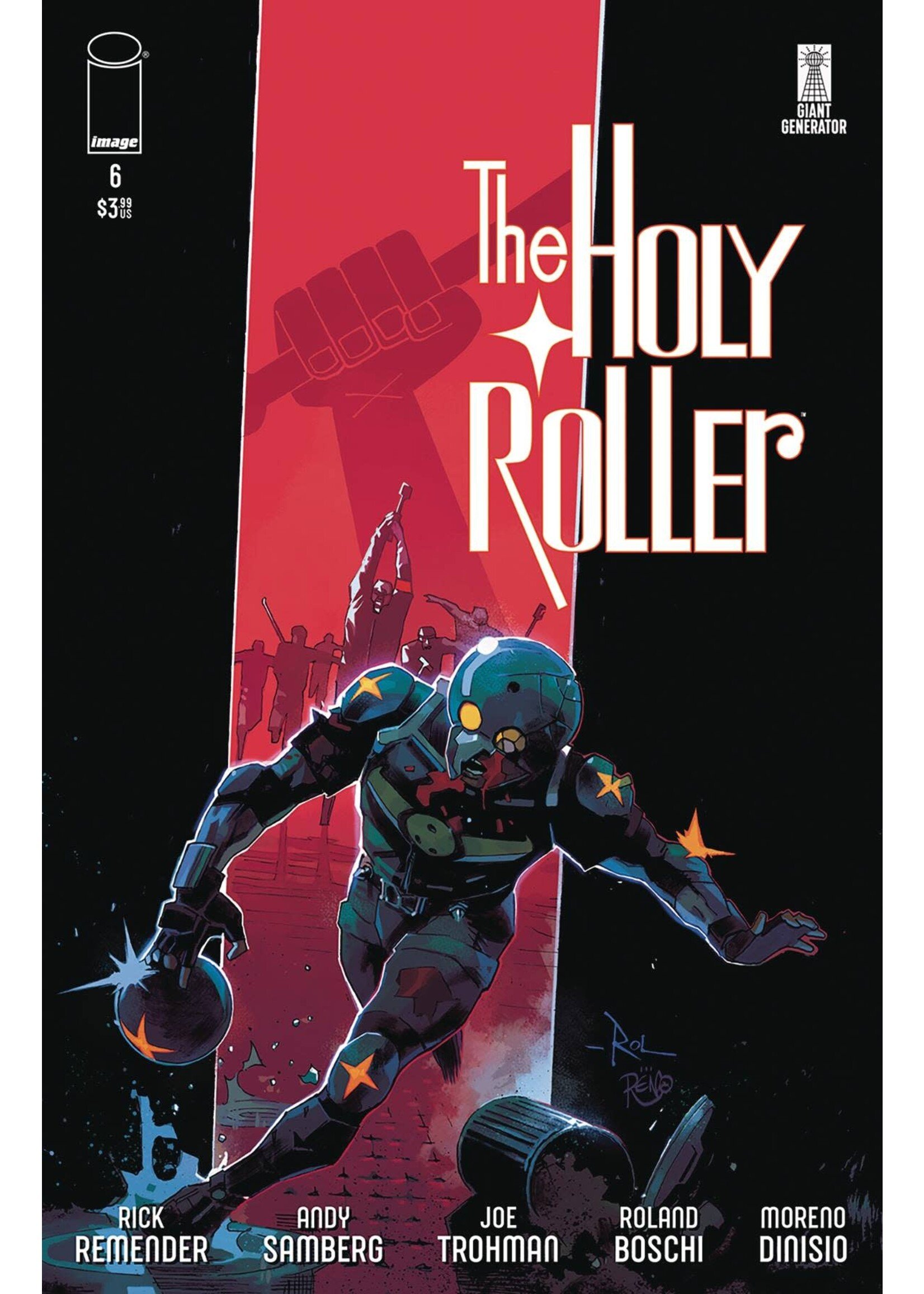 IMAGE COMICS HOLY ROLLER #6 (OF 9) CVR A BOSCHI & DINISIO