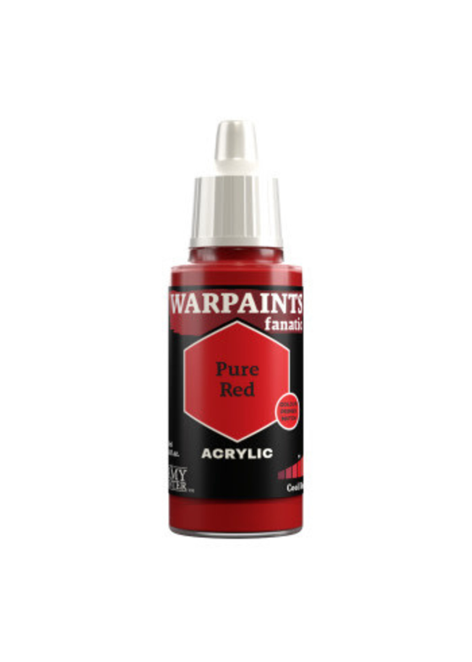WARPAINTS FANATIC ACRYLIC PURE RED