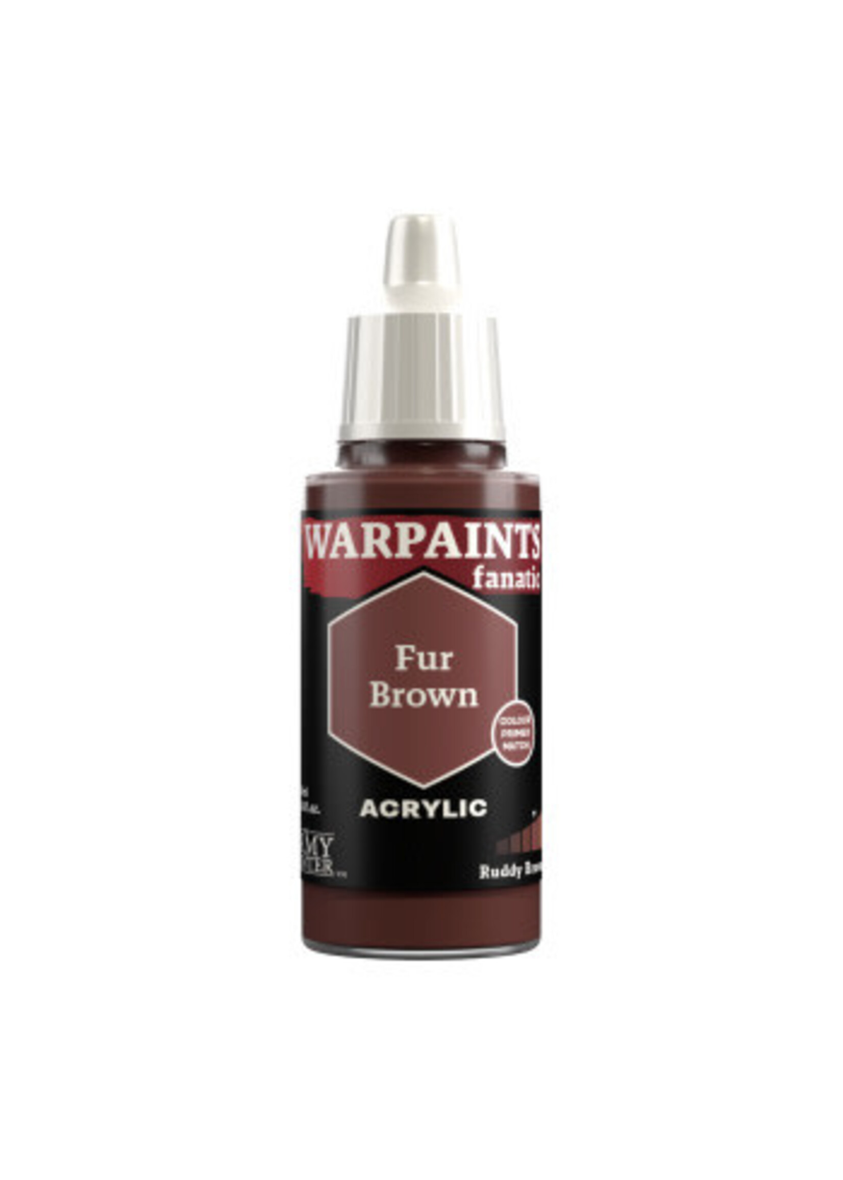WARPAINTS FANATIC ACRYLIC FUR BROWN