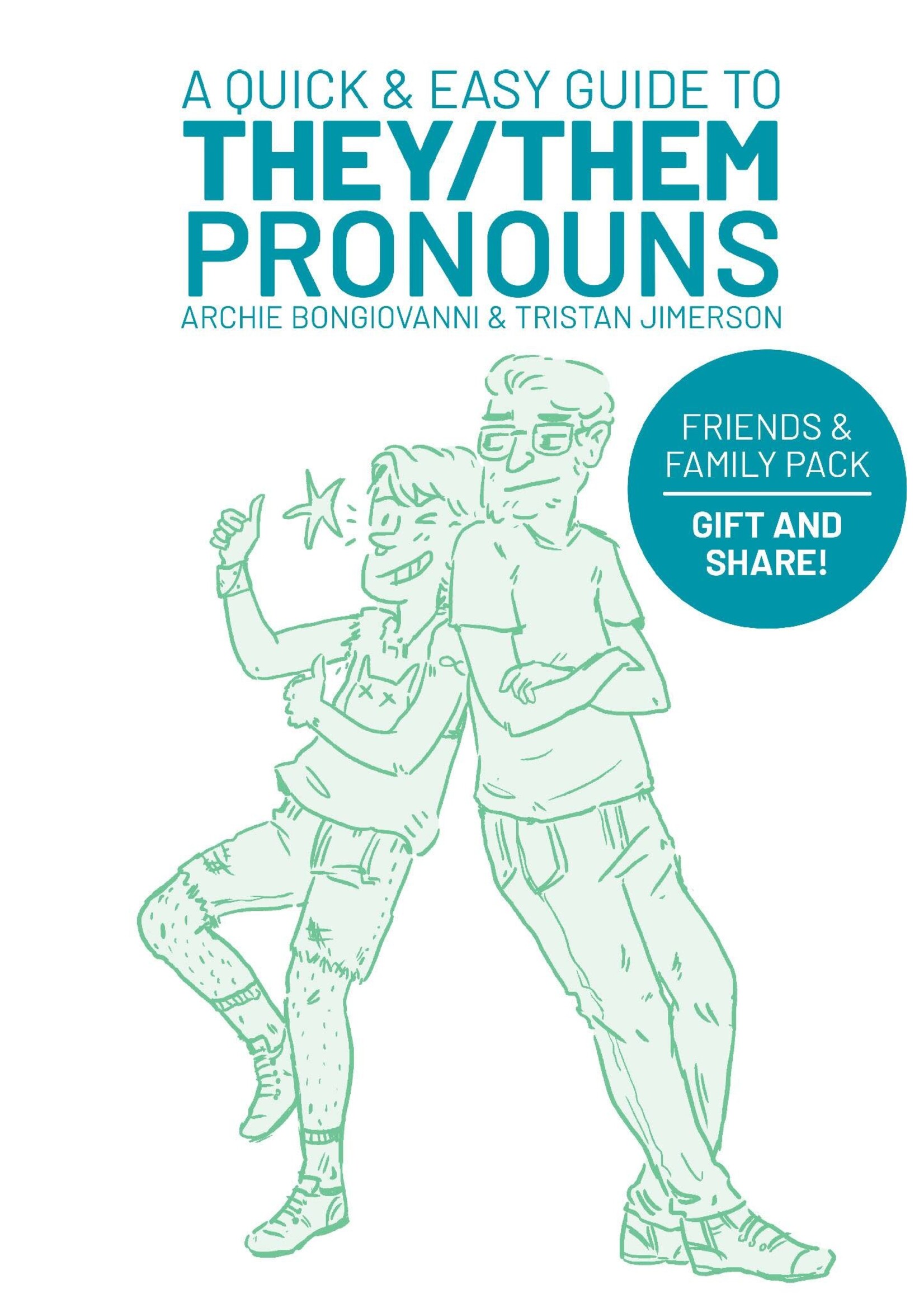 ONI PRESS A QUICK & EASY GUIDE TO PRONOUNS GN w BOOKMARK