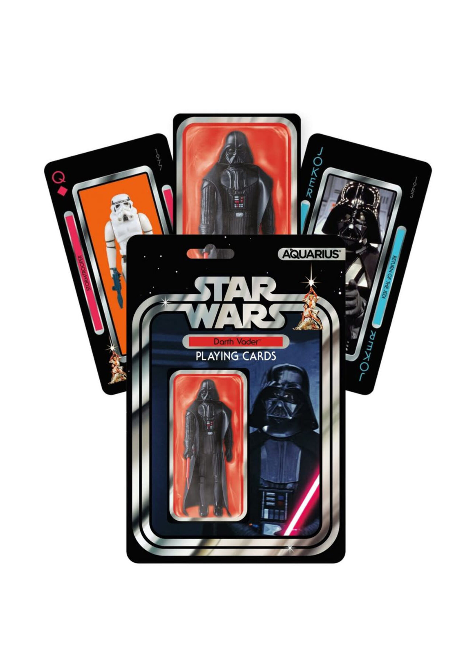STAR WARS RETRO TOYS WV1 DARTH VADER PLAYING CARDS