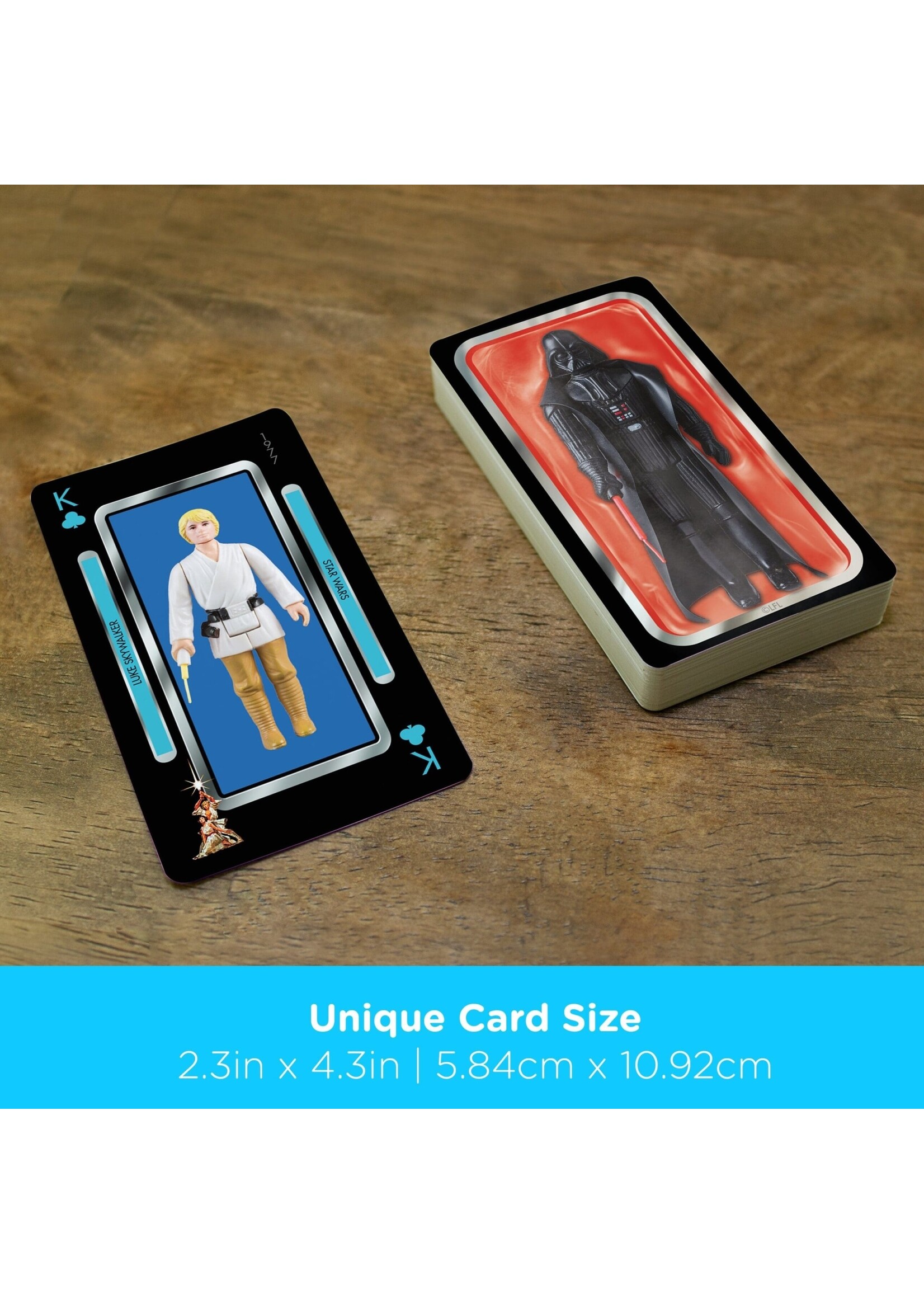 STAR WARS RETRO TOYS WV1 DARTH VADER PLAYING CARDS