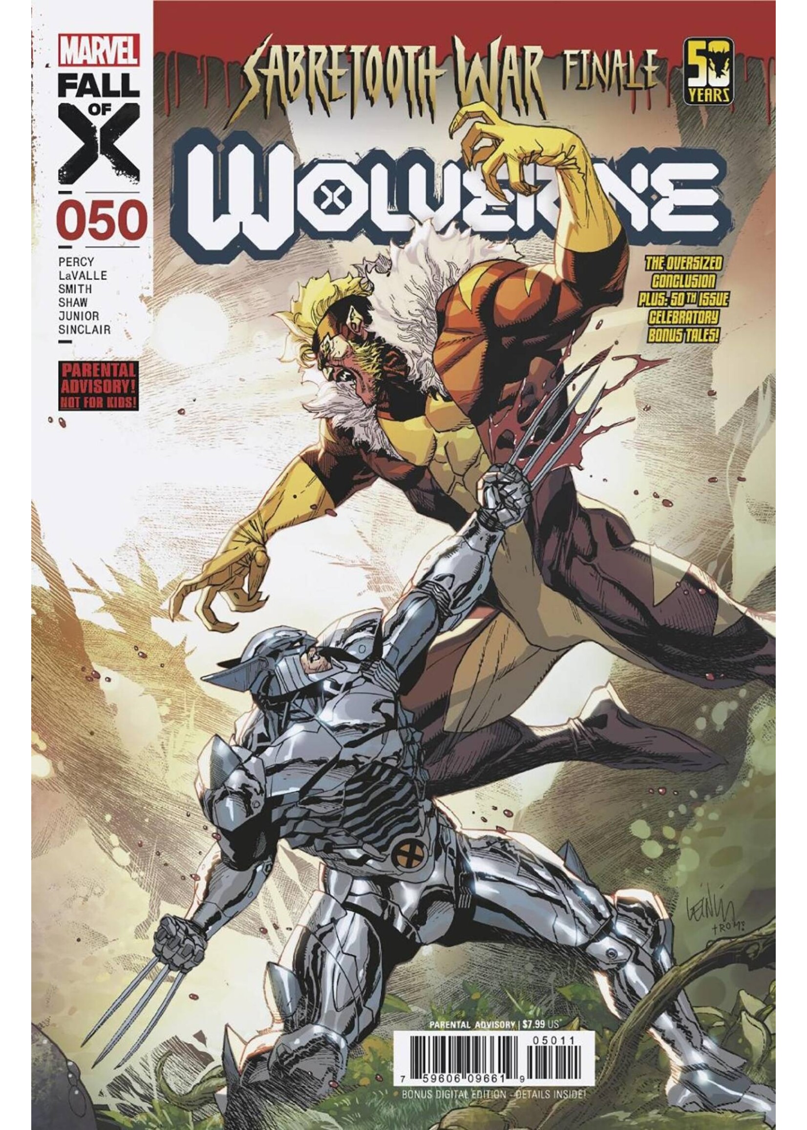 MARVEL COMICS WOLVERINE (2020) #50